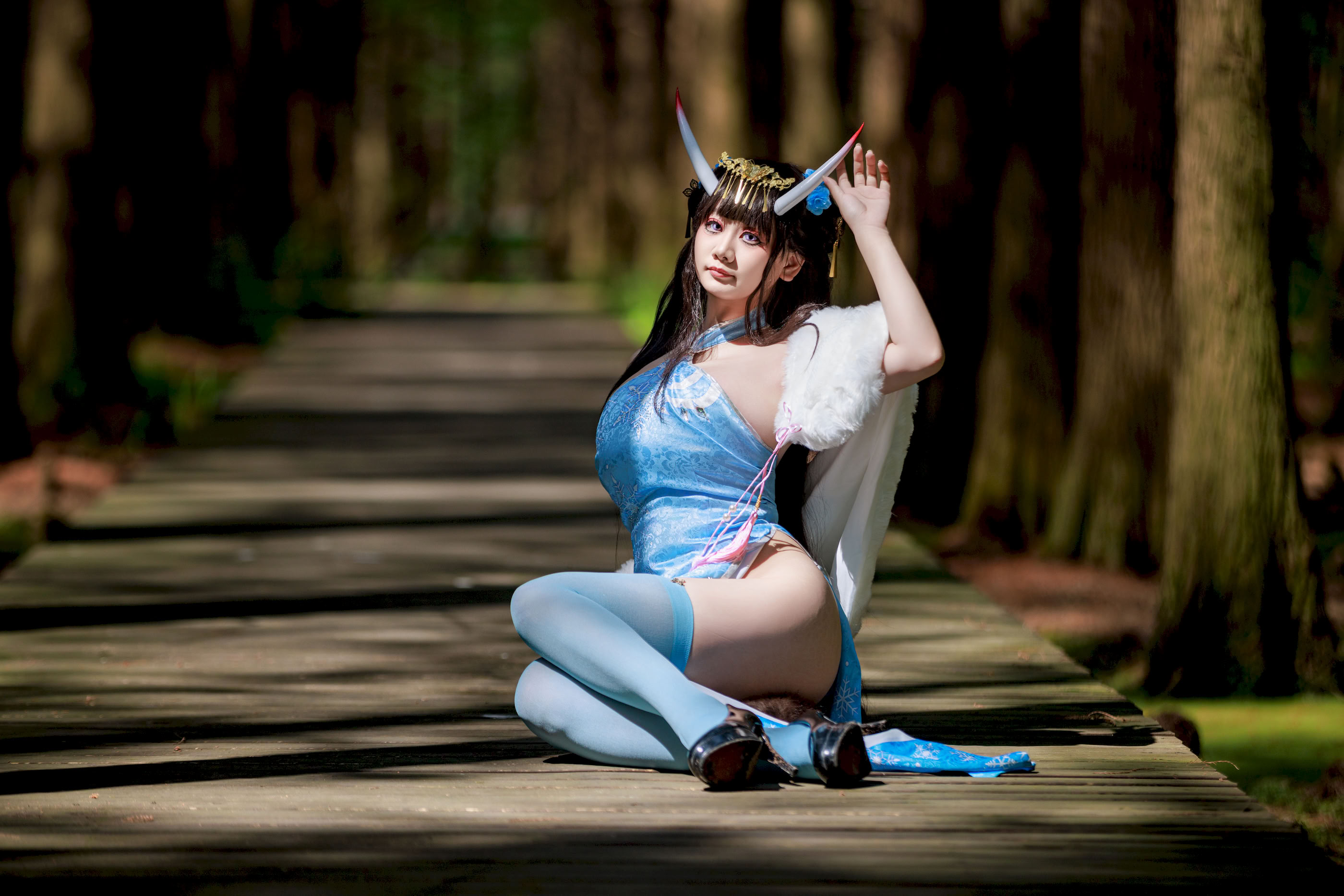 A Xuexue_yuki - Azur Lane Noshiro Cheongsam