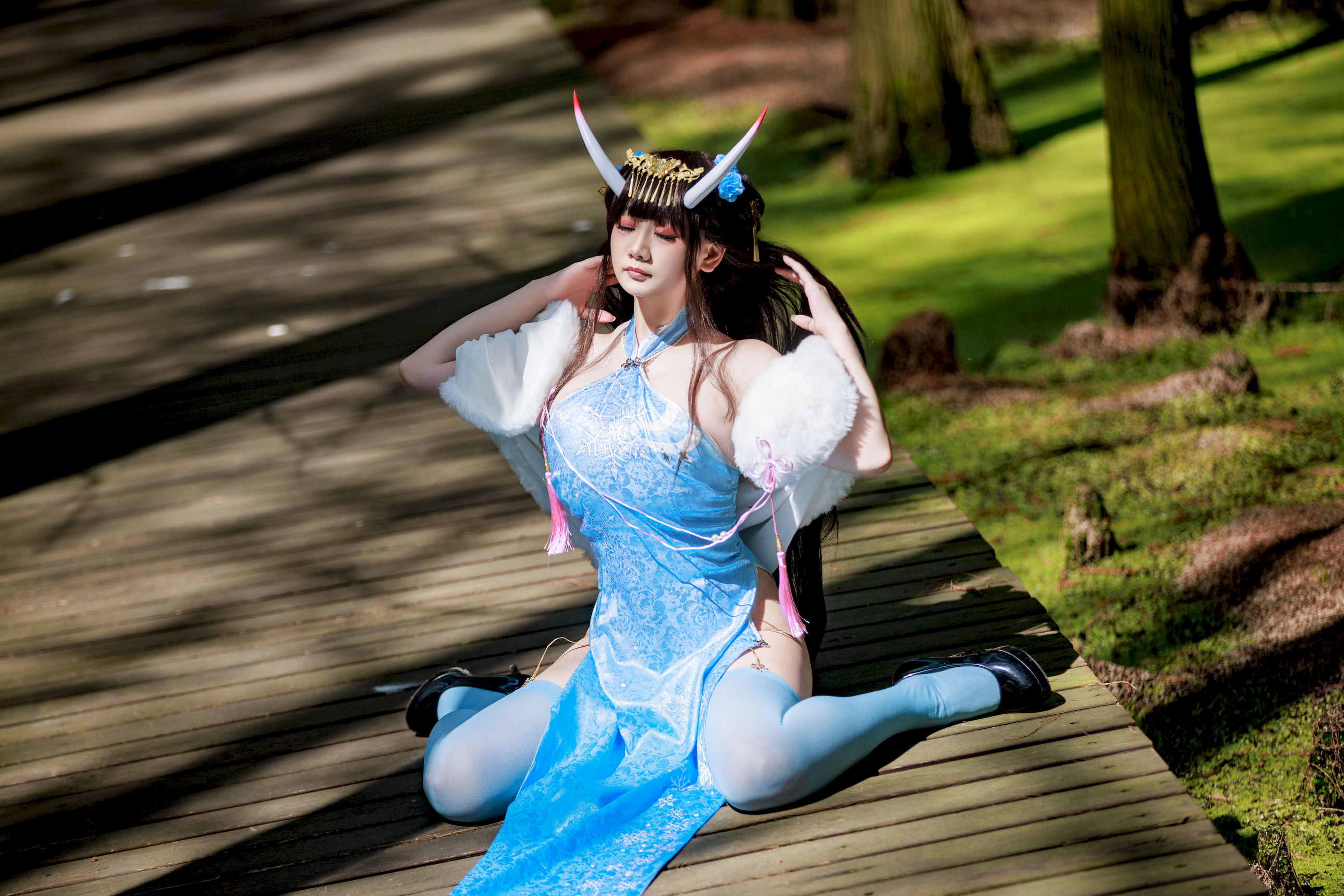 A Xuexue_yuki - Azur Lane Noshiro Cheongsam