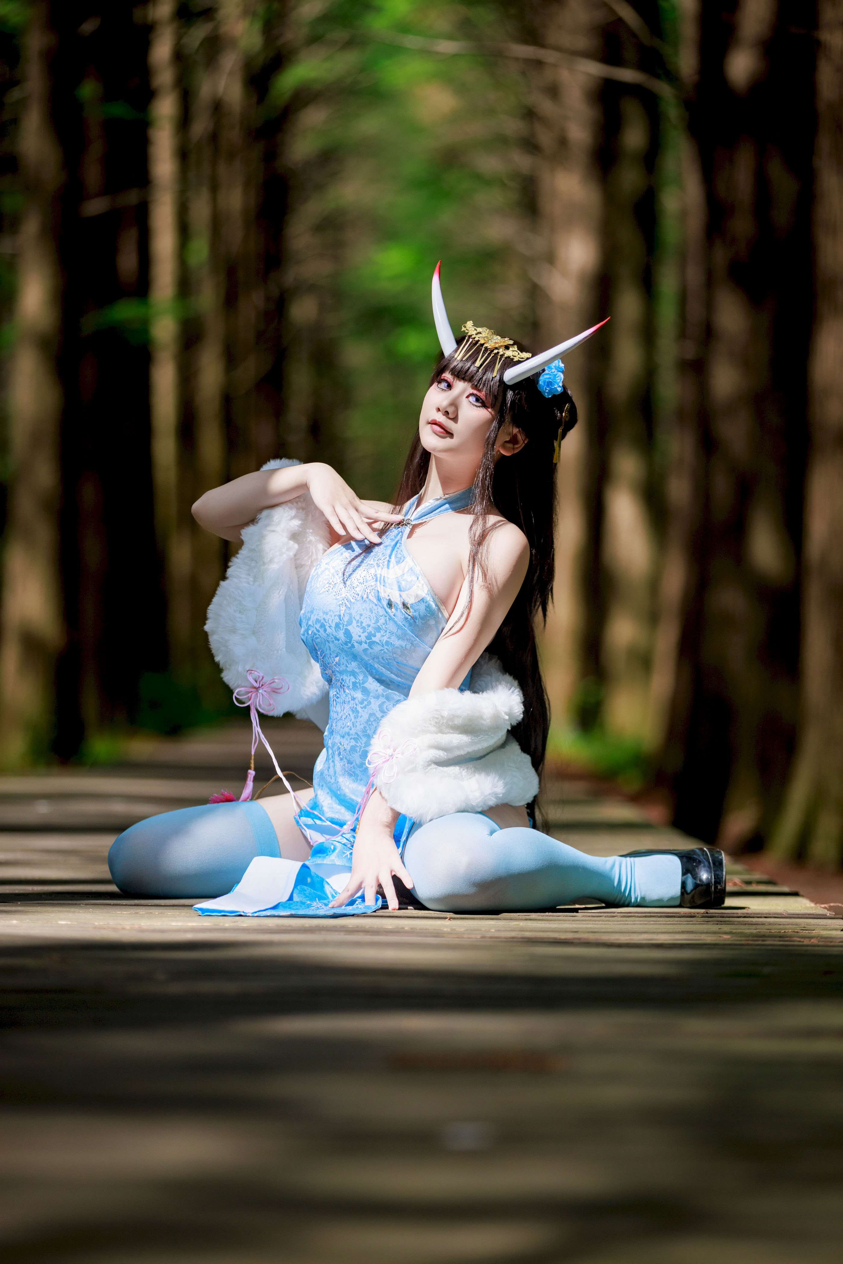 A Xuexue_yuki - Azur Lane Noshiro Cheongsam