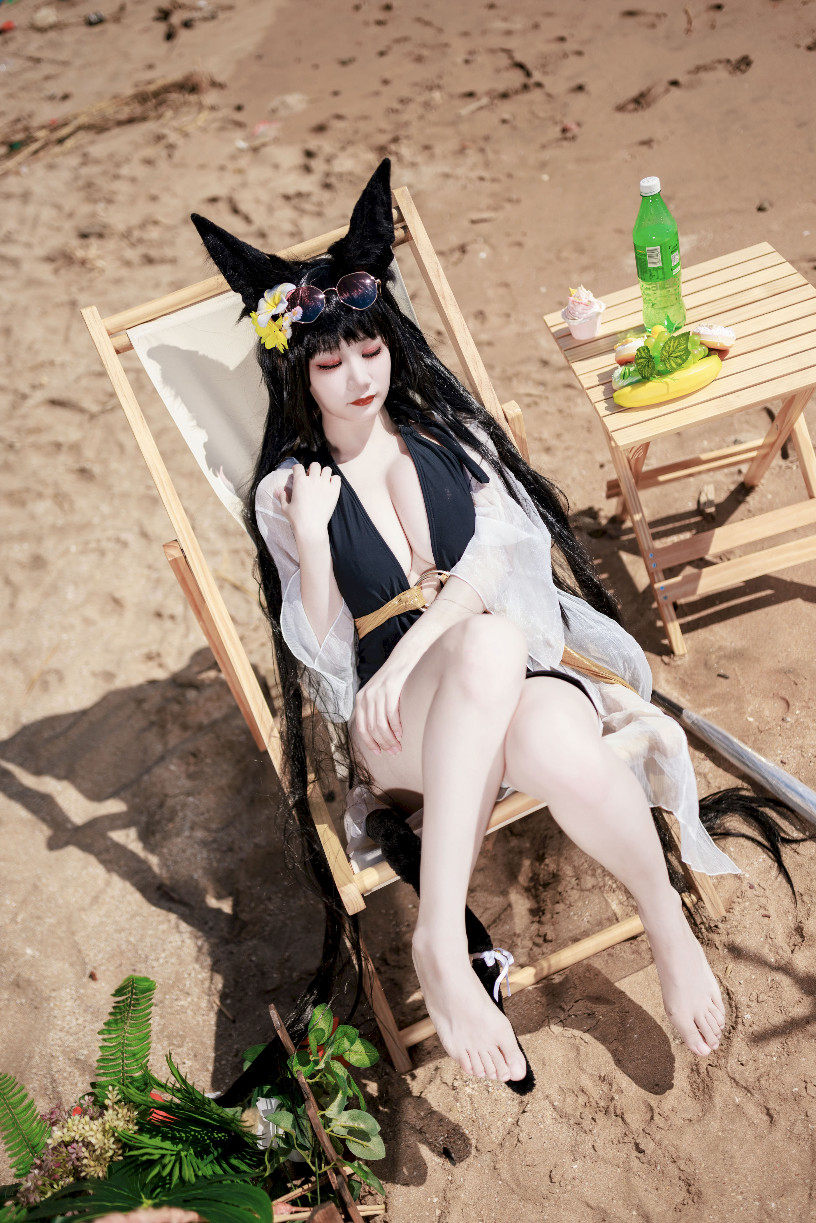 A Xuexue_yuki - Áo tắm Azur Lane Kii