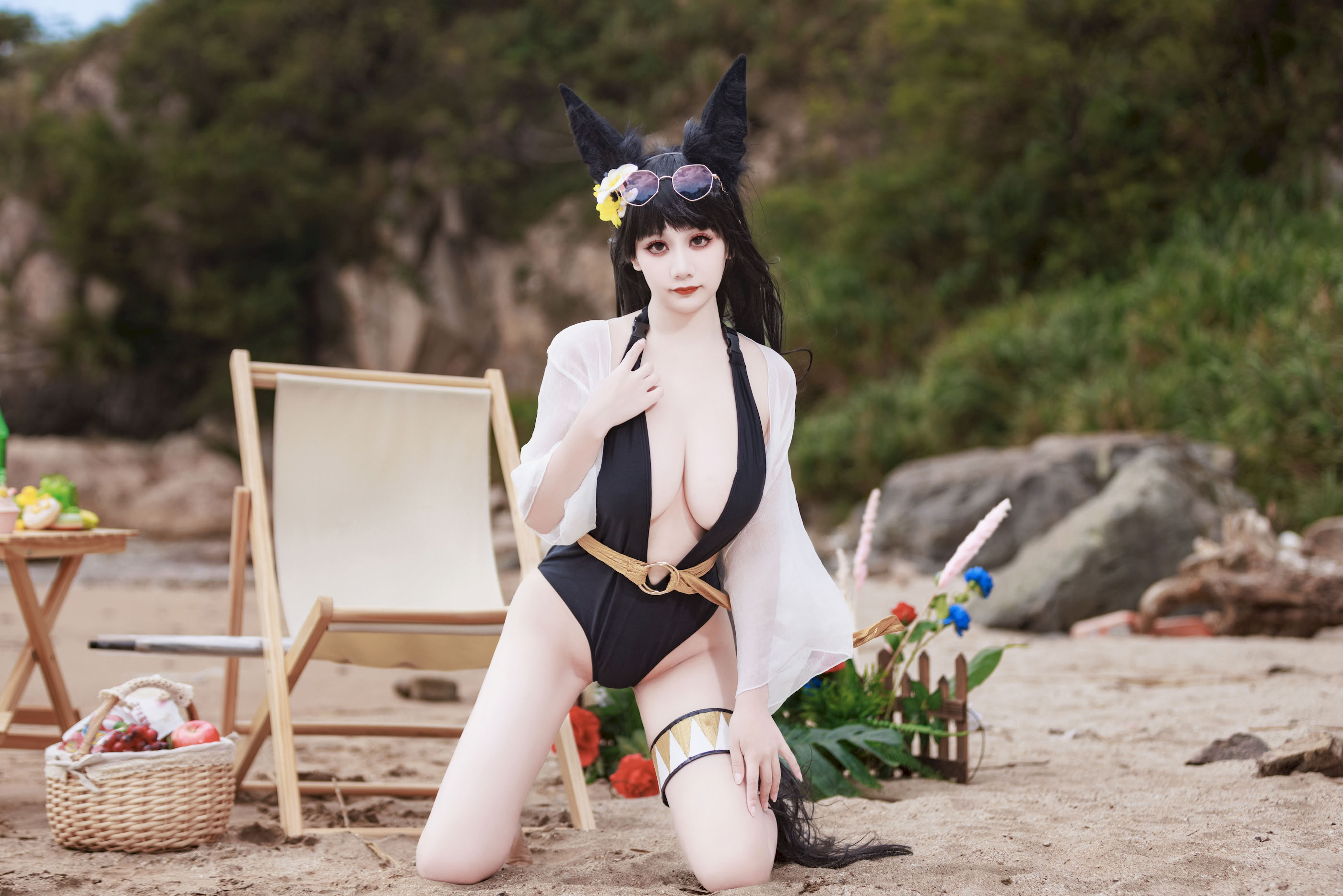 A Xuexue_yuki - Áo tắm Azur Lane Kii