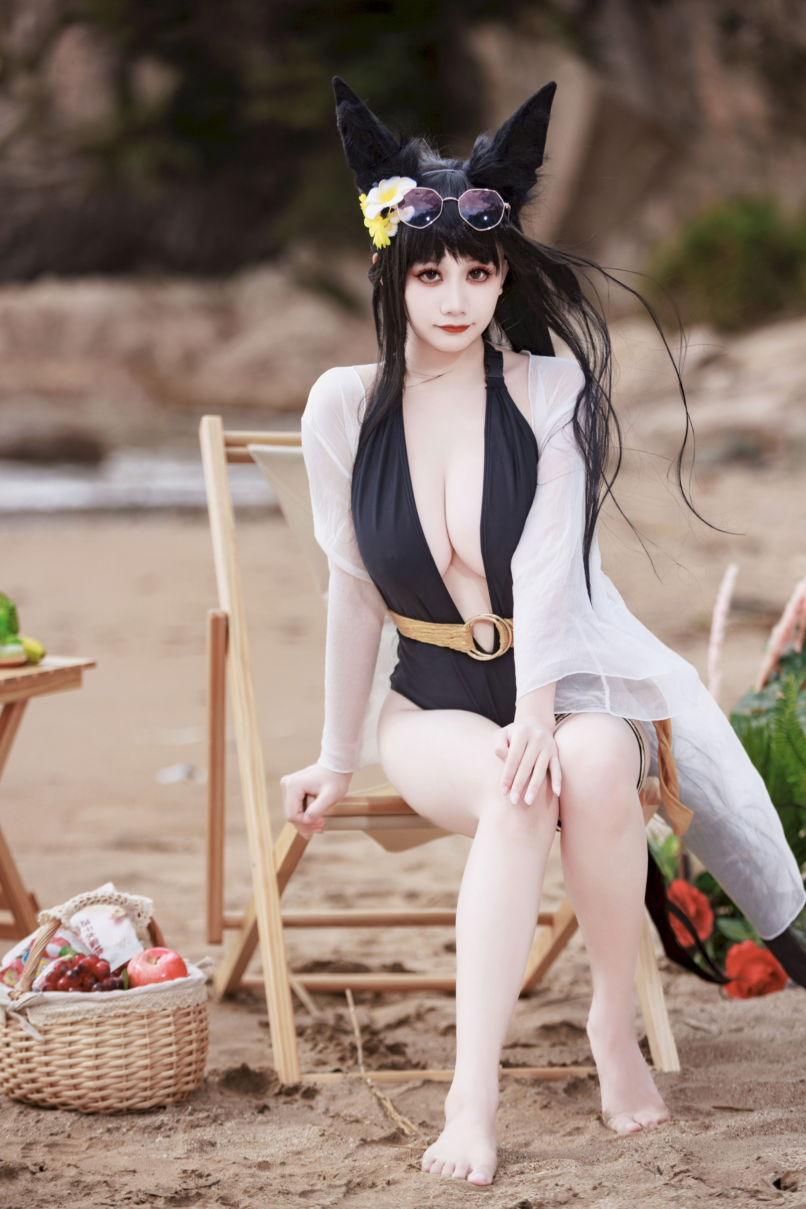 A Xuexue_yuki - Áo tắm Azur Lane Kii