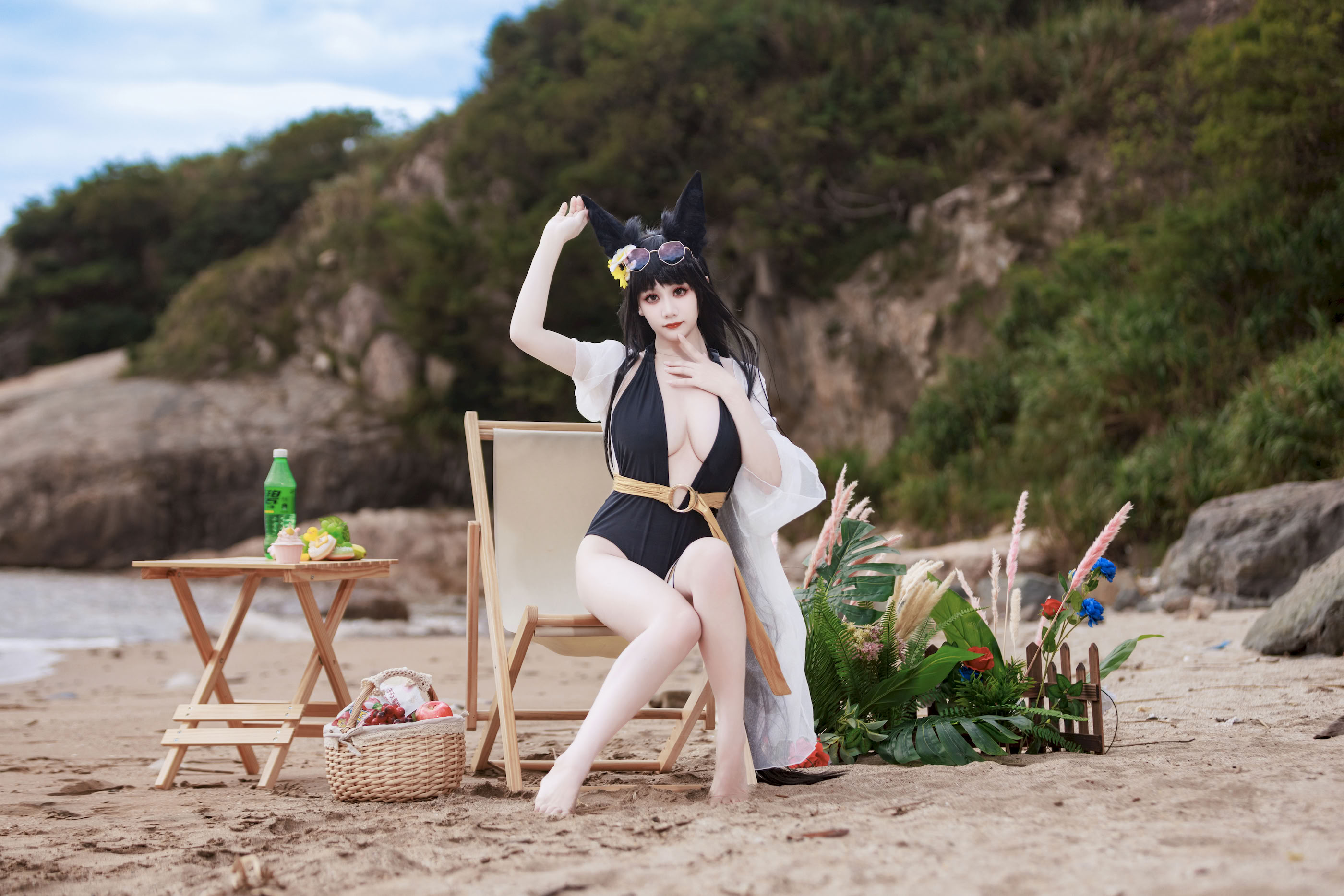 A Xuexue_yuki - Áo tắm Azur Lane Kii