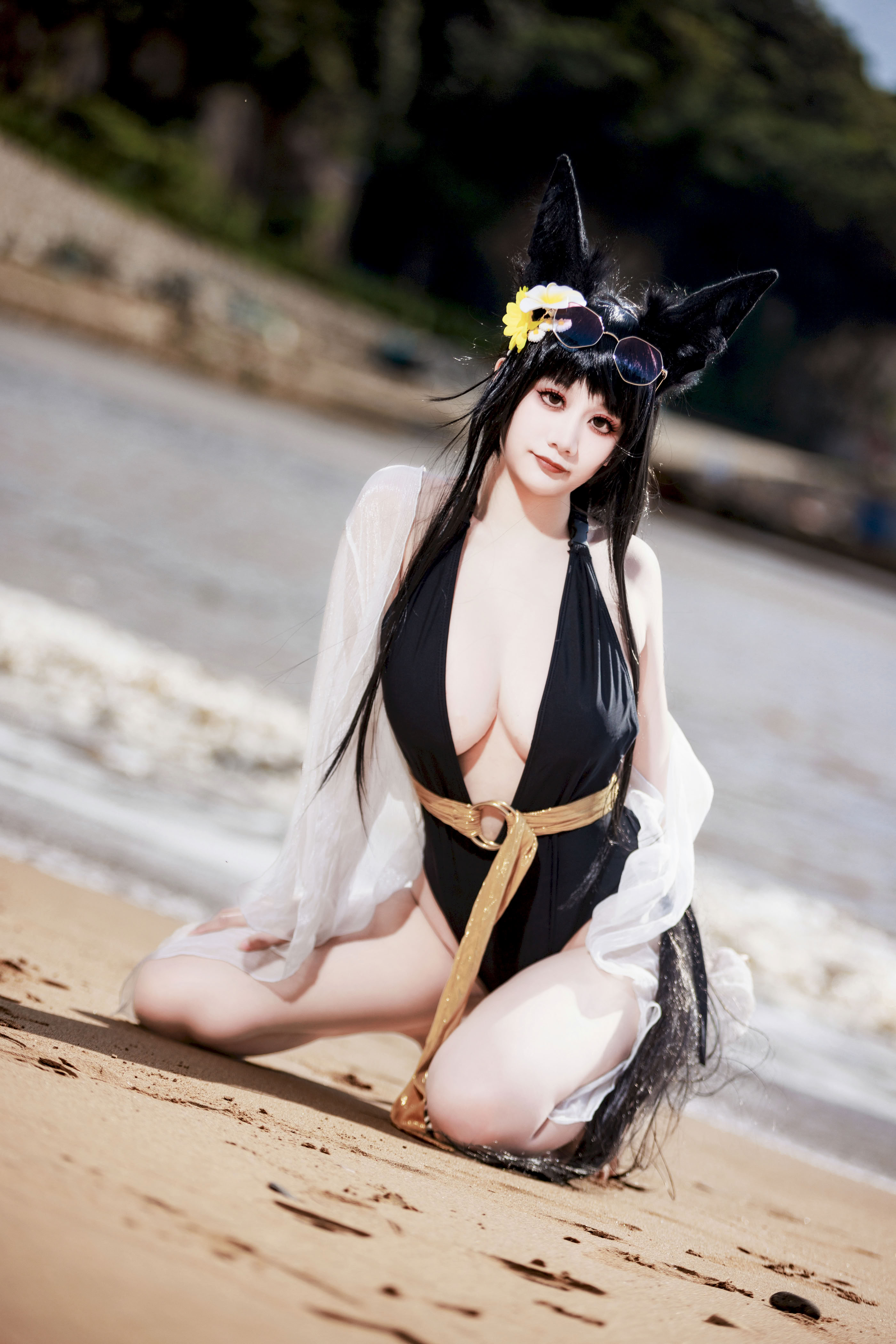 A Xuexue_yuki - Áo tắm Azur Lane Kii