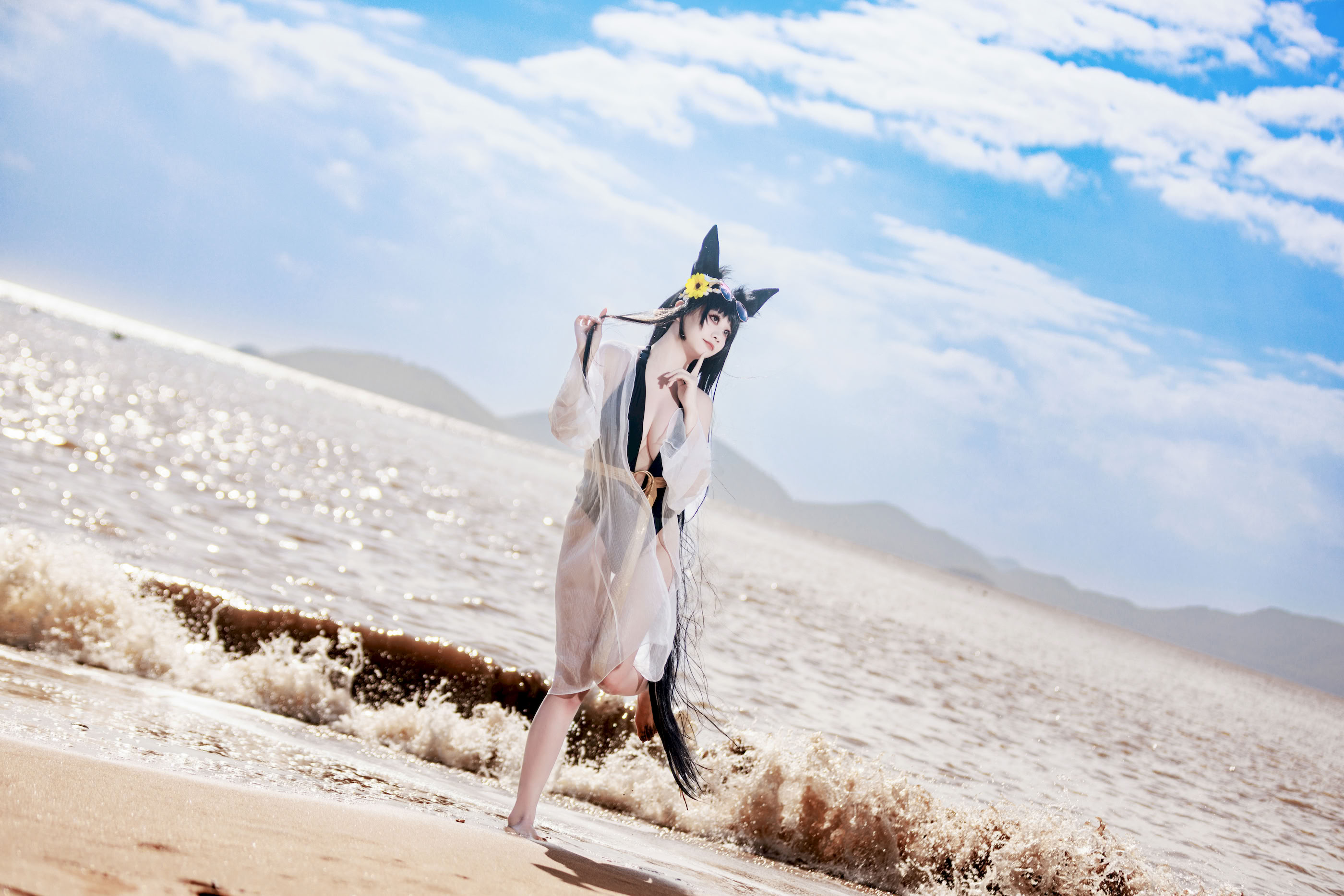 A Xuexue_yuki - Áo tắm Azur Lane Kii