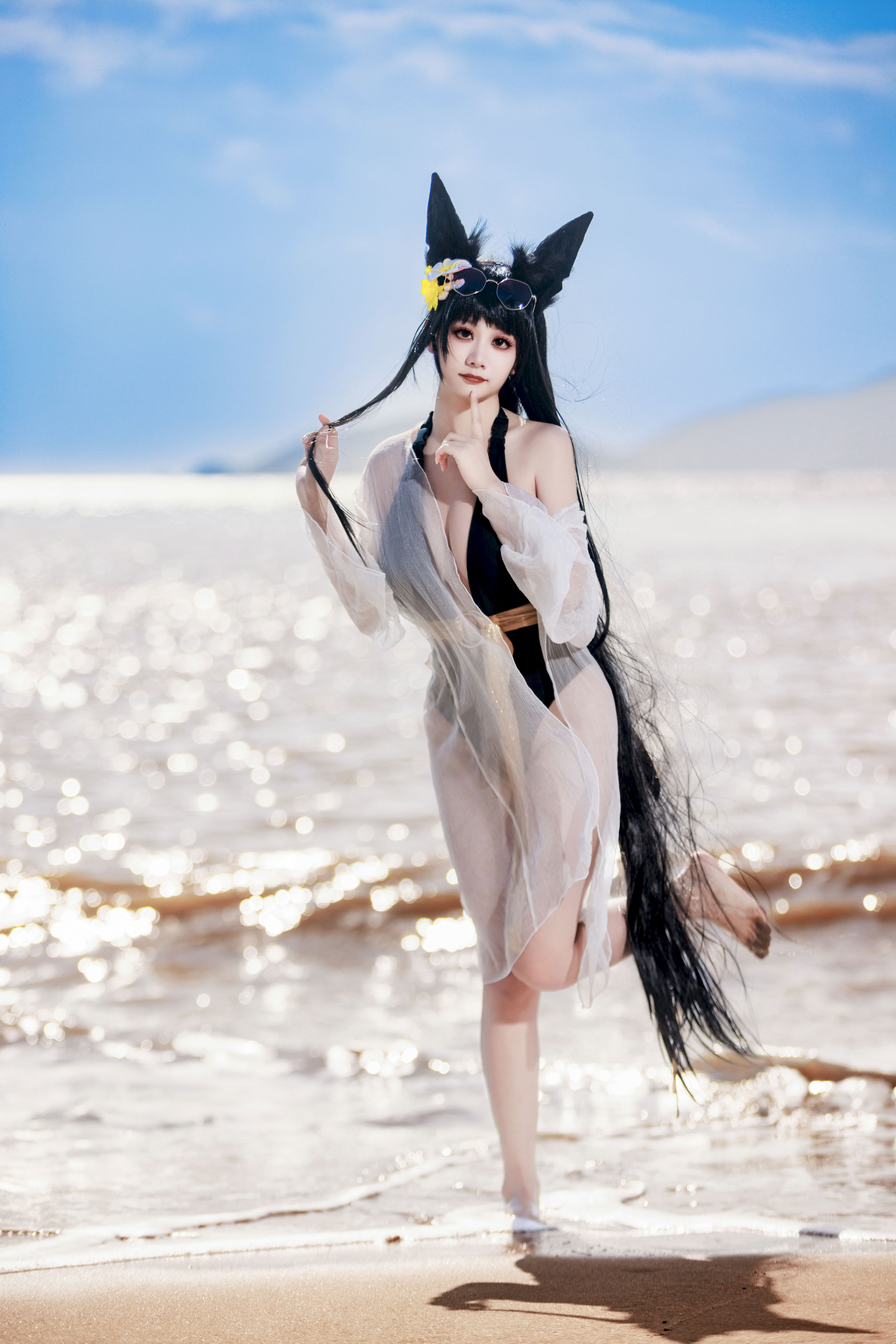 A Xuexue_yuki - Áo tắm Azur Lane Kii