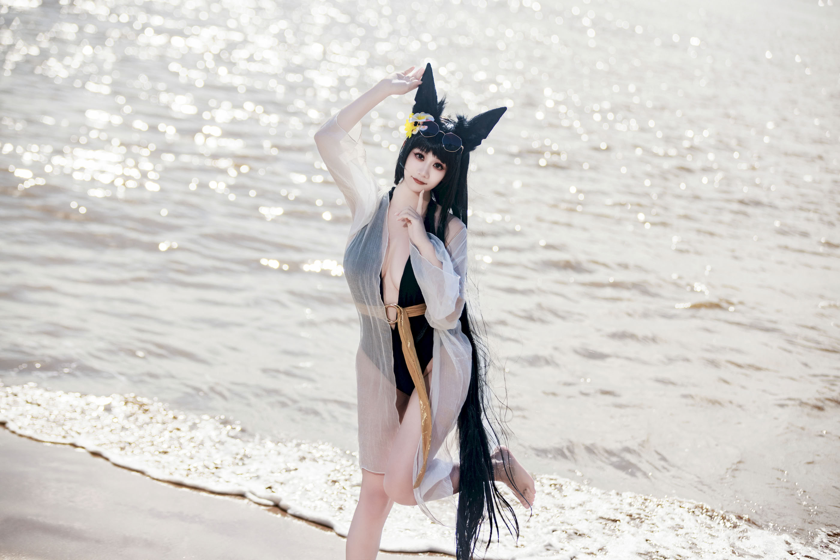 A Xuexue_yuki - Áo tắm Azur Lane Kii