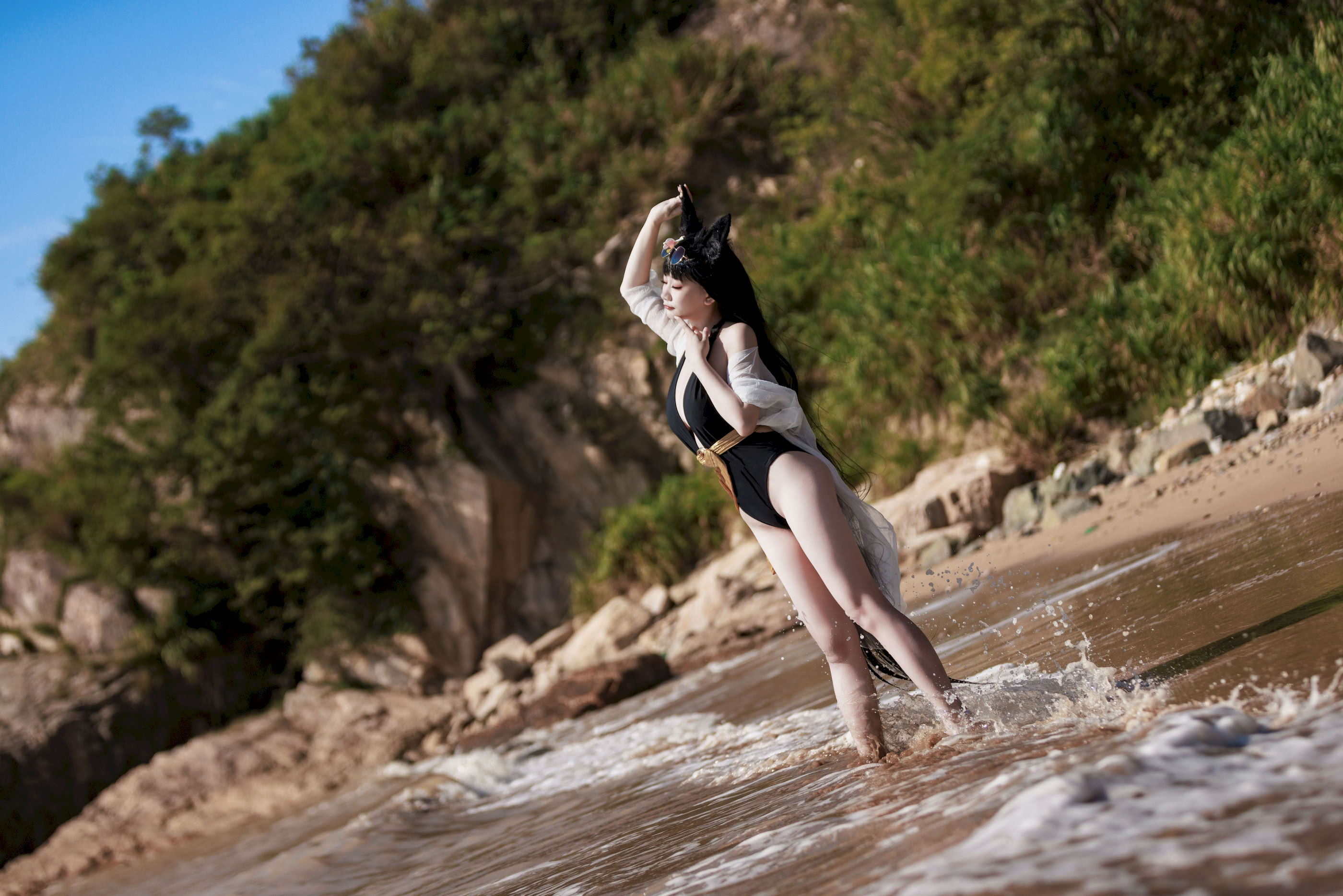 A Xuexue_yuki - Áo tắm Azur Lane Kii