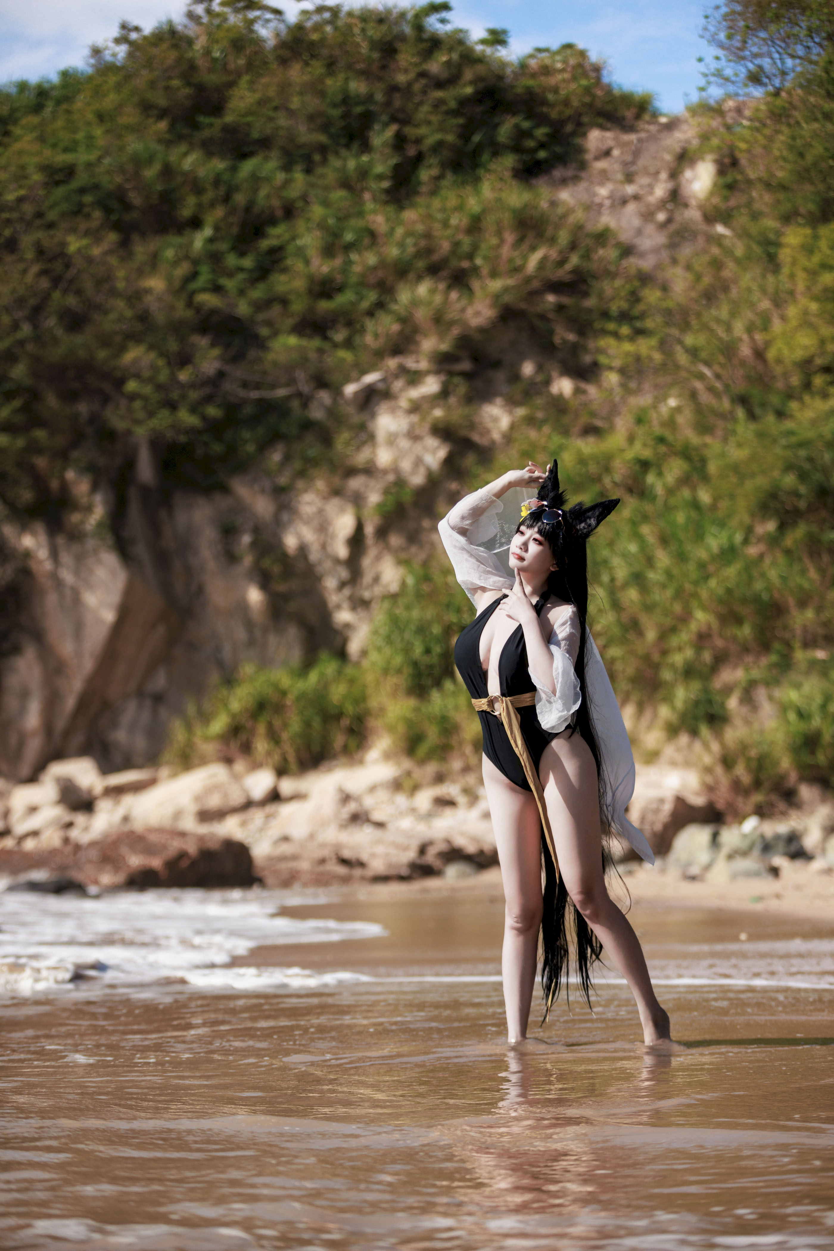 A Xuexue_yuki - Áo tắm Azur Lane Kii