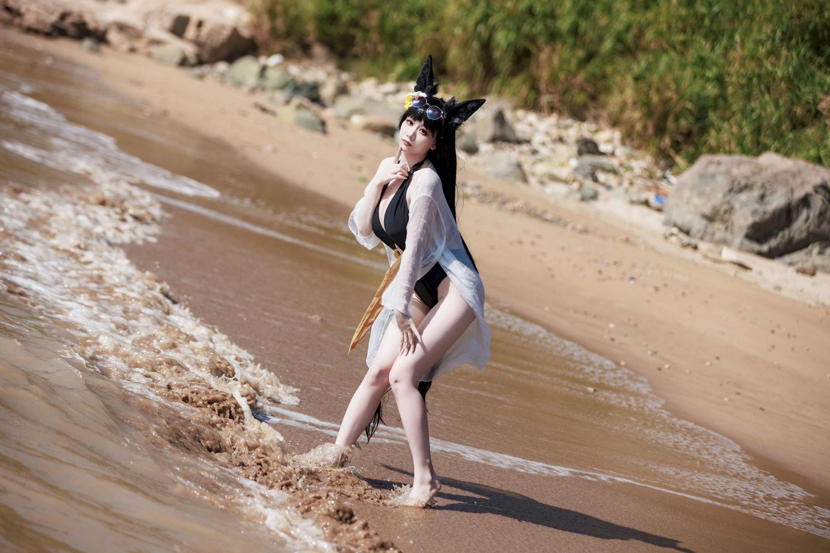 A Xuexue_yuki - Áo tắm Azur Lane Kii