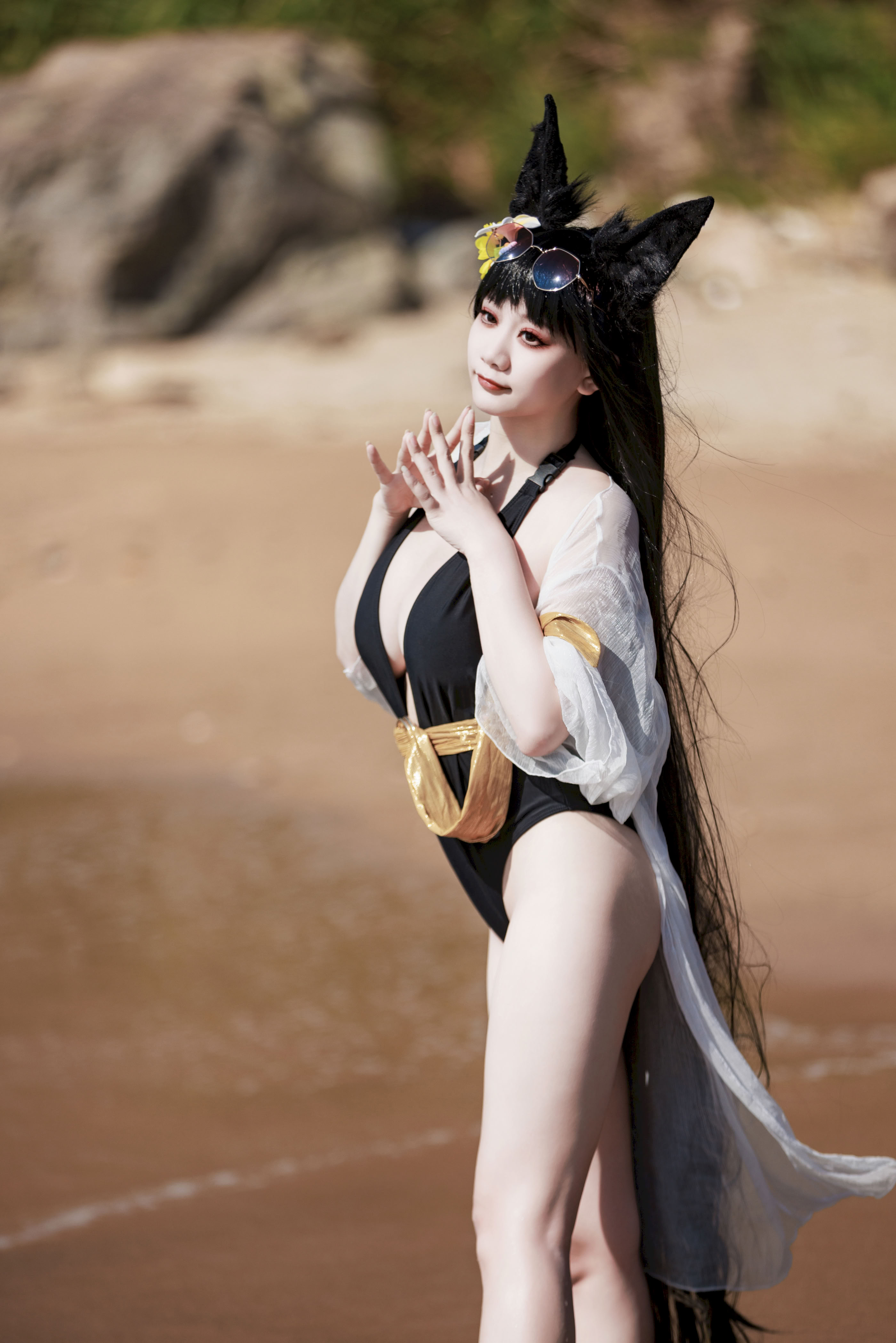 A Xuexue_yuki - Áo tắm Azur Lane Kii