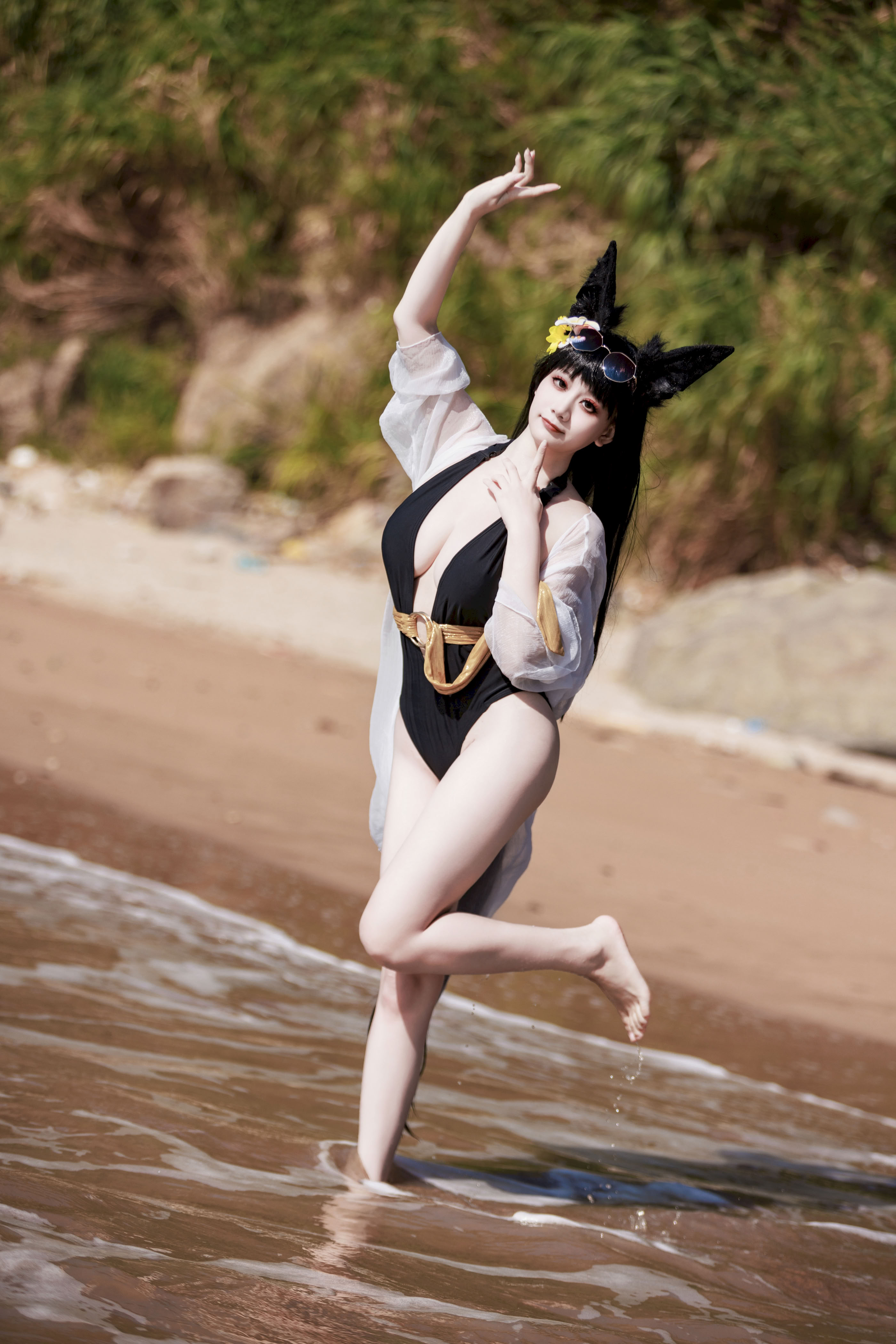 A Xuexue_yuki - Áo tắm Azur Lane Kii