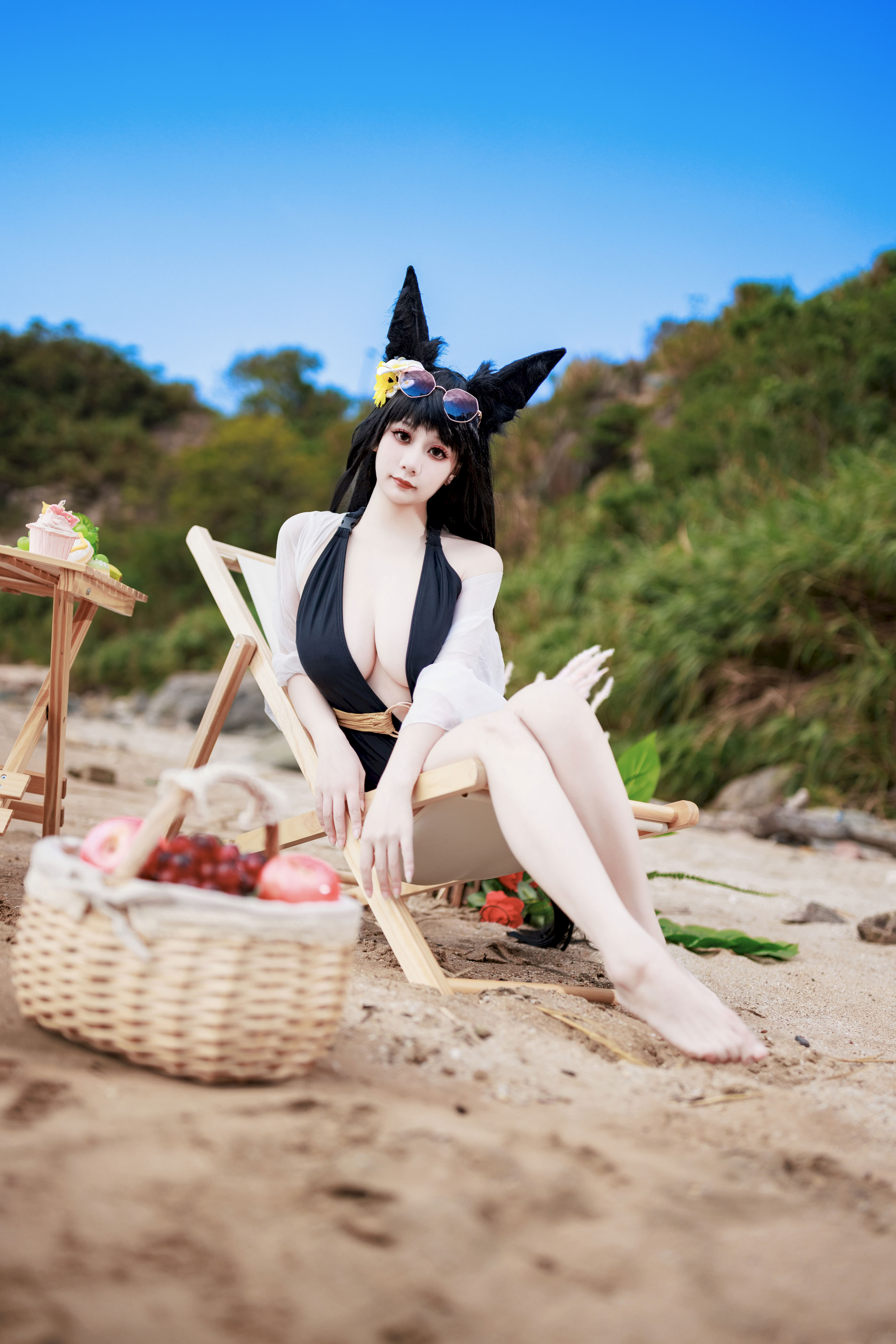 A Xuexue_yuki - Áo tắm Azur Lane Kii