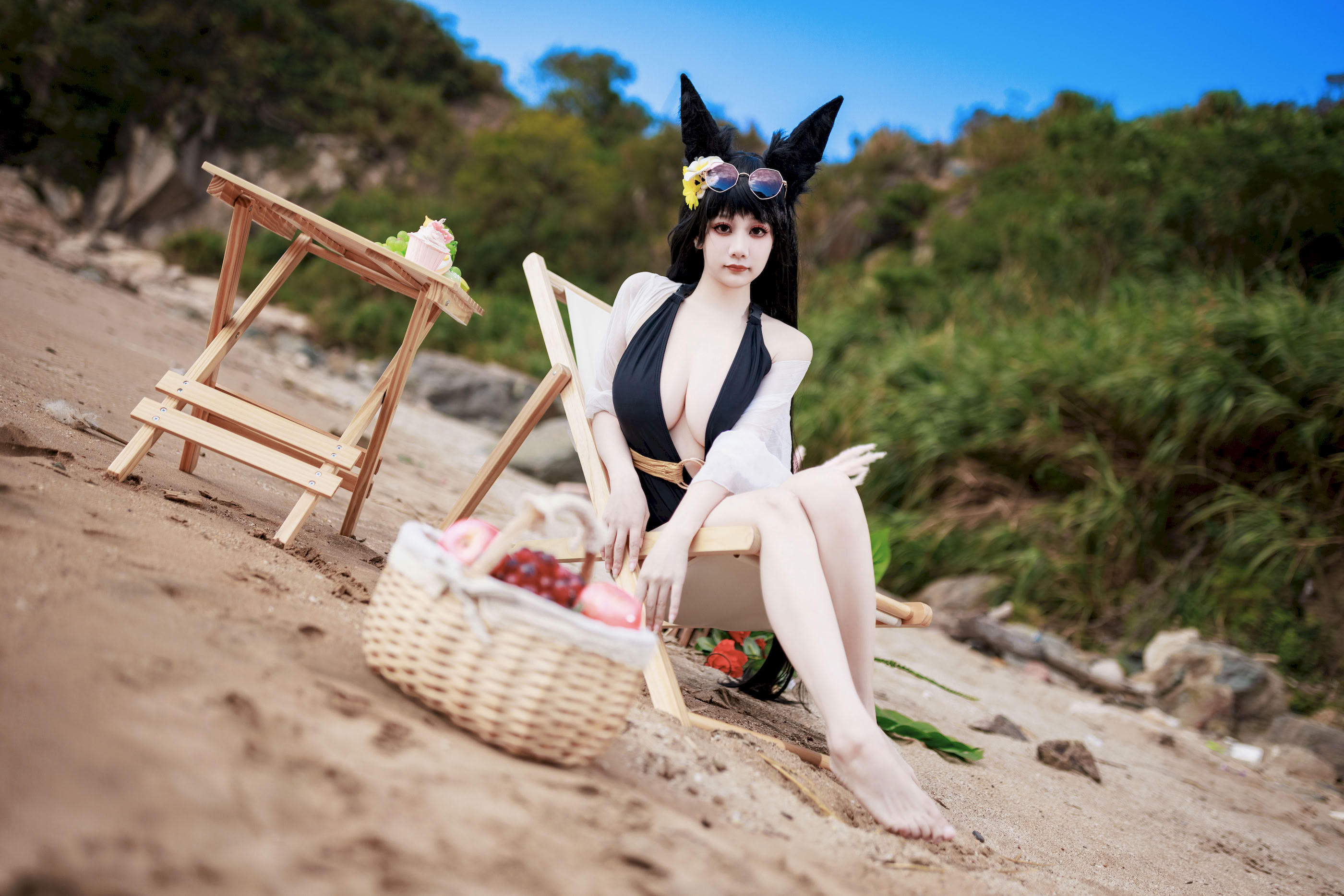 A Xuexue_yuki - Áo tắm Azur Lane Kii