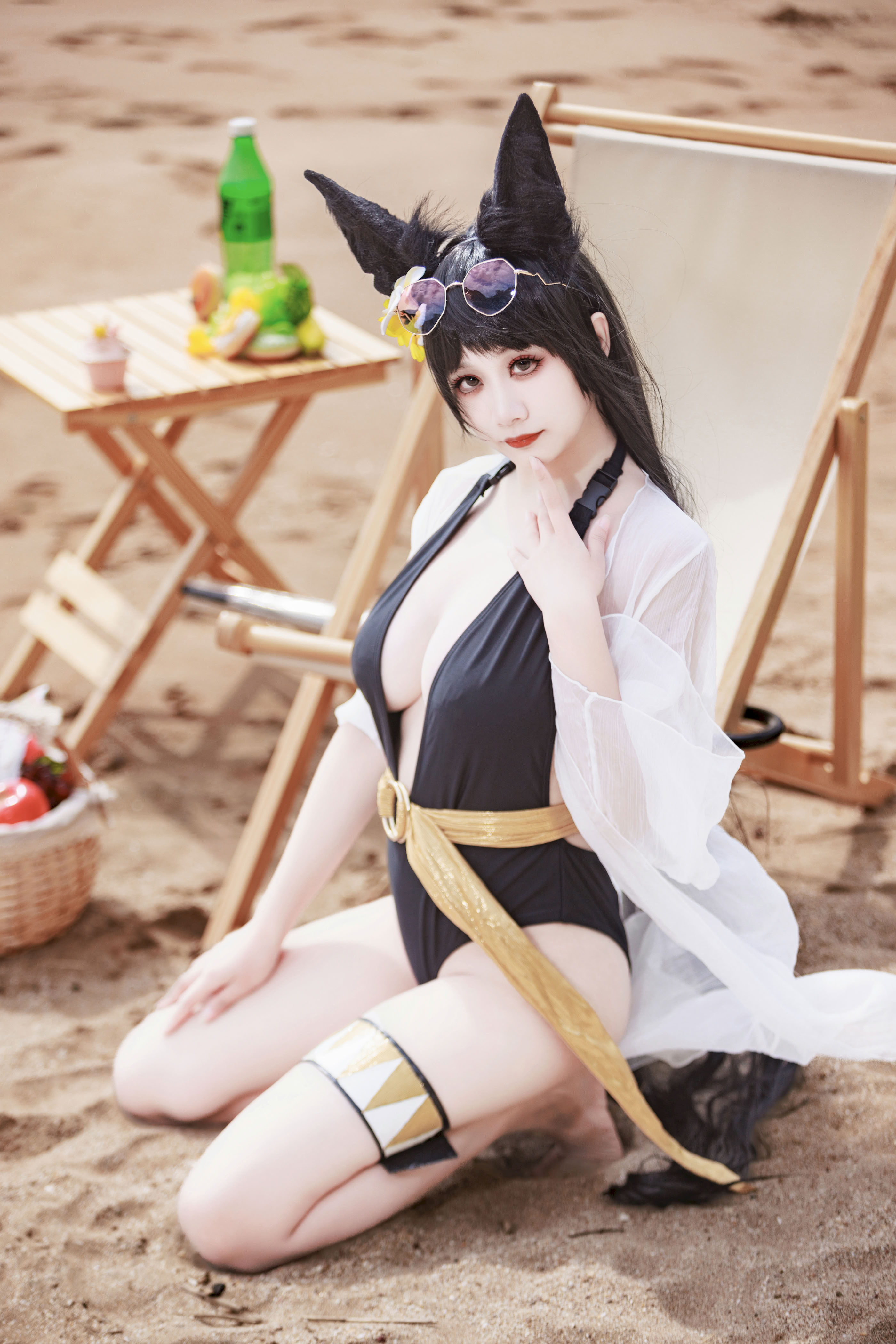 A Xuexue_yuki - Áo tắm Azur Lane Kii