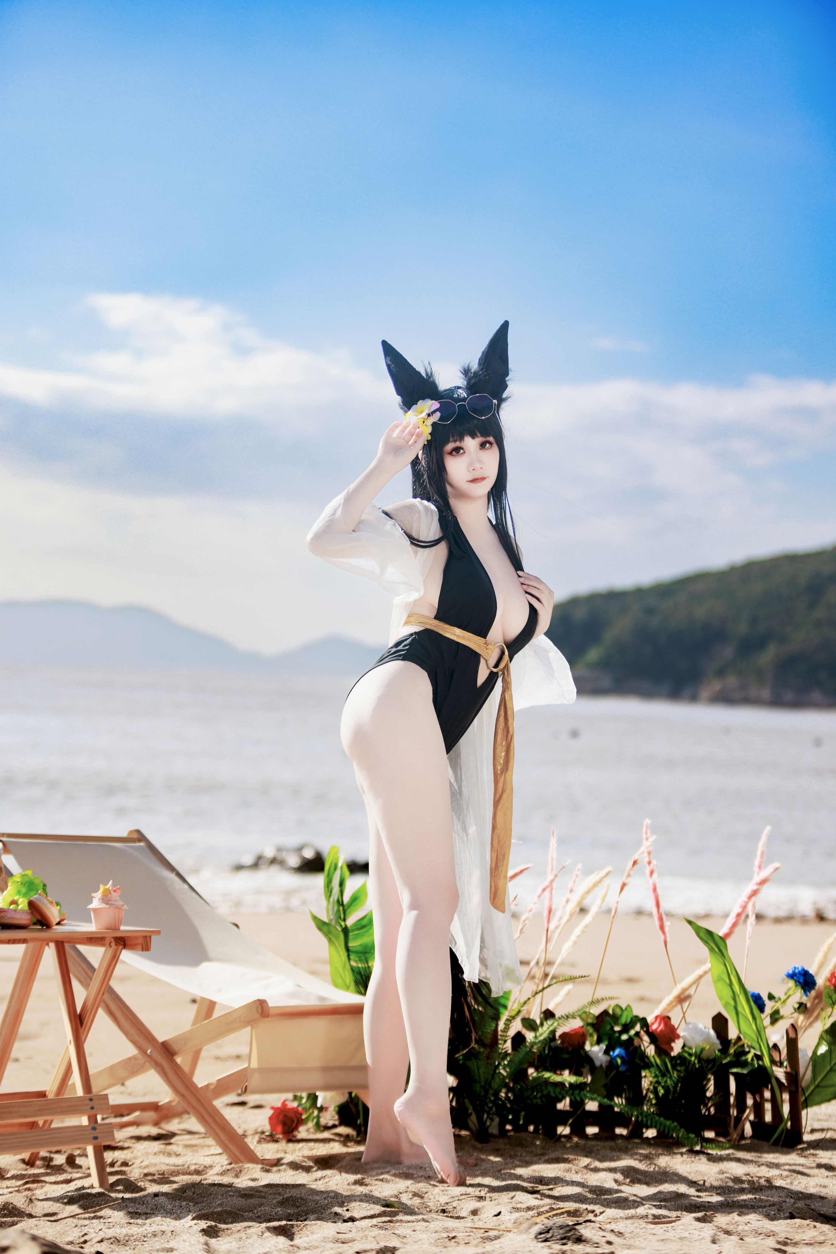 A Xuexue_yuki - Áo tắm Azur Lane Kii