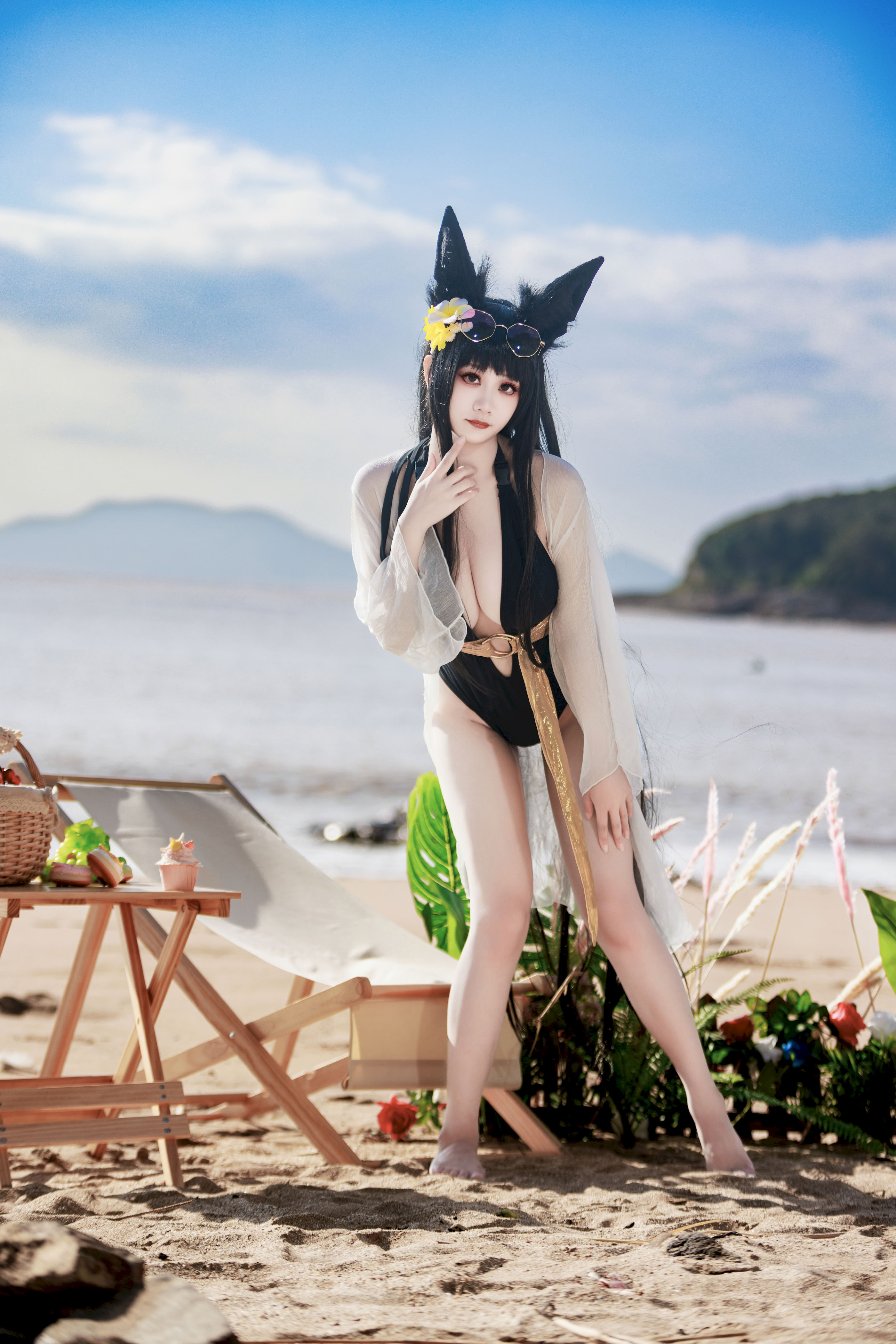 A Xuexue_yuki - Áo tắm Azur Lane Kii