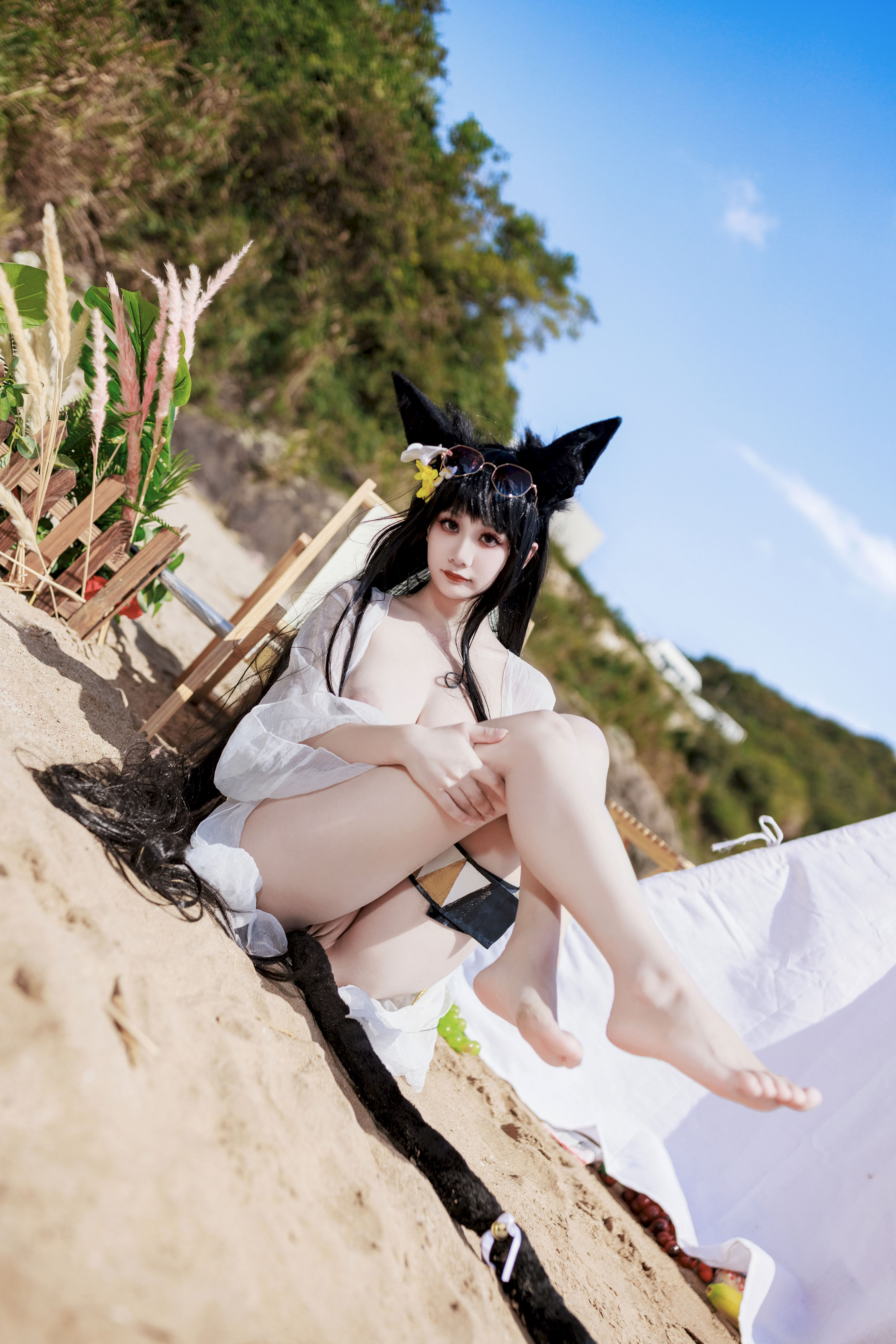 A Xuexue_yuki - Áo tắm Azur Lane Kii