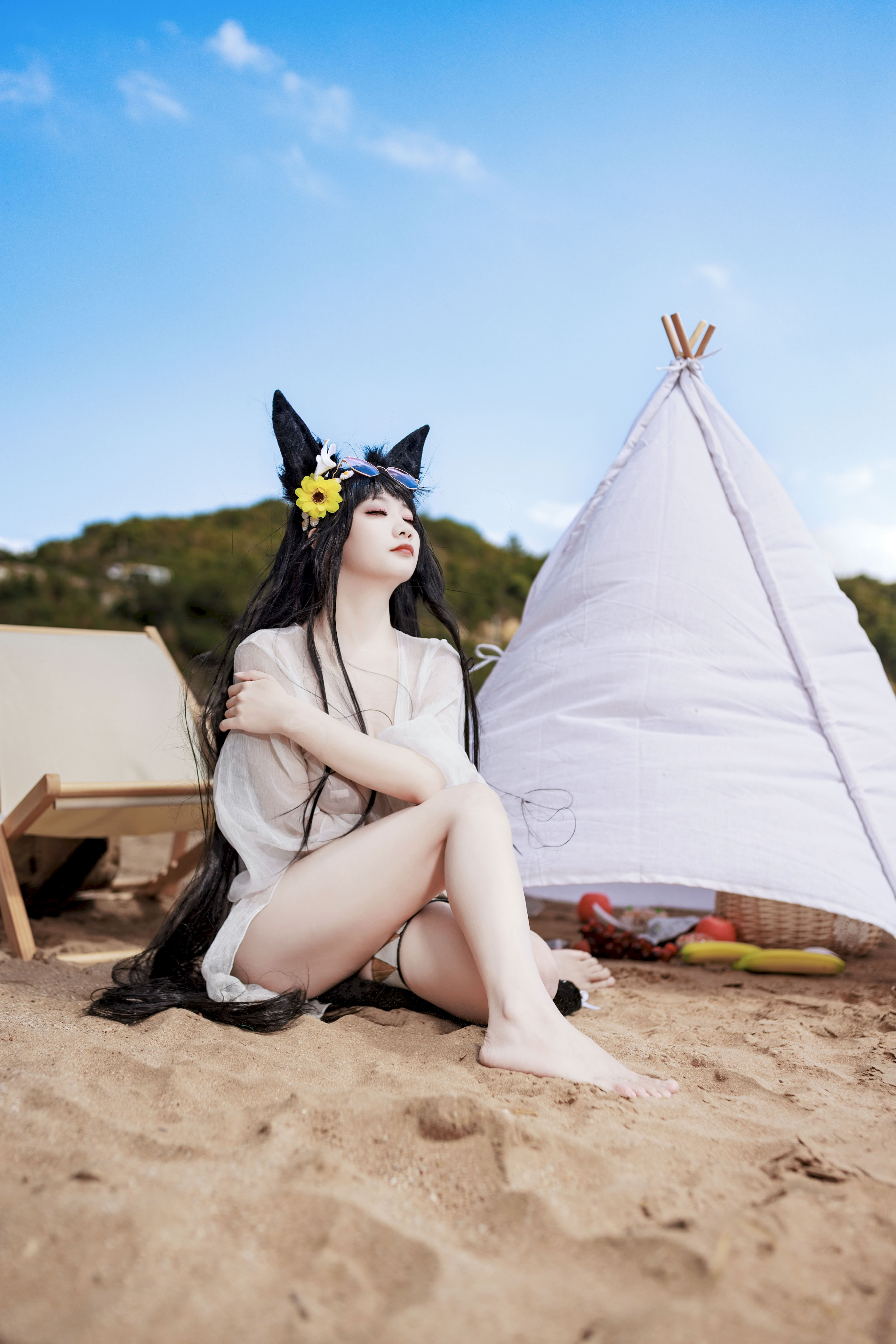 A Xuexue_yuki - Áo tắm Azur Lane Kii