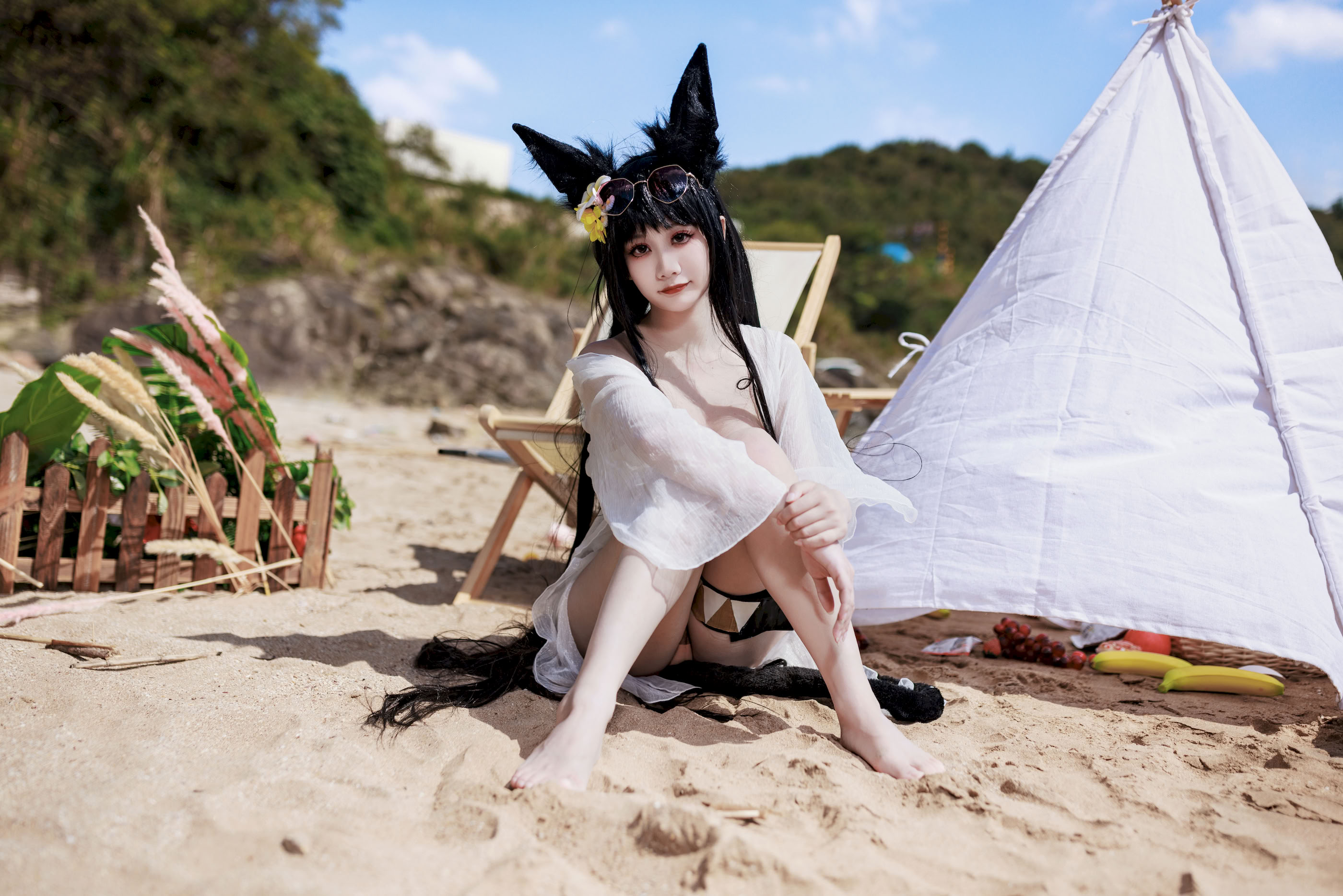 A Xuexue_yuki - Áo tắm Azur Lane Kii