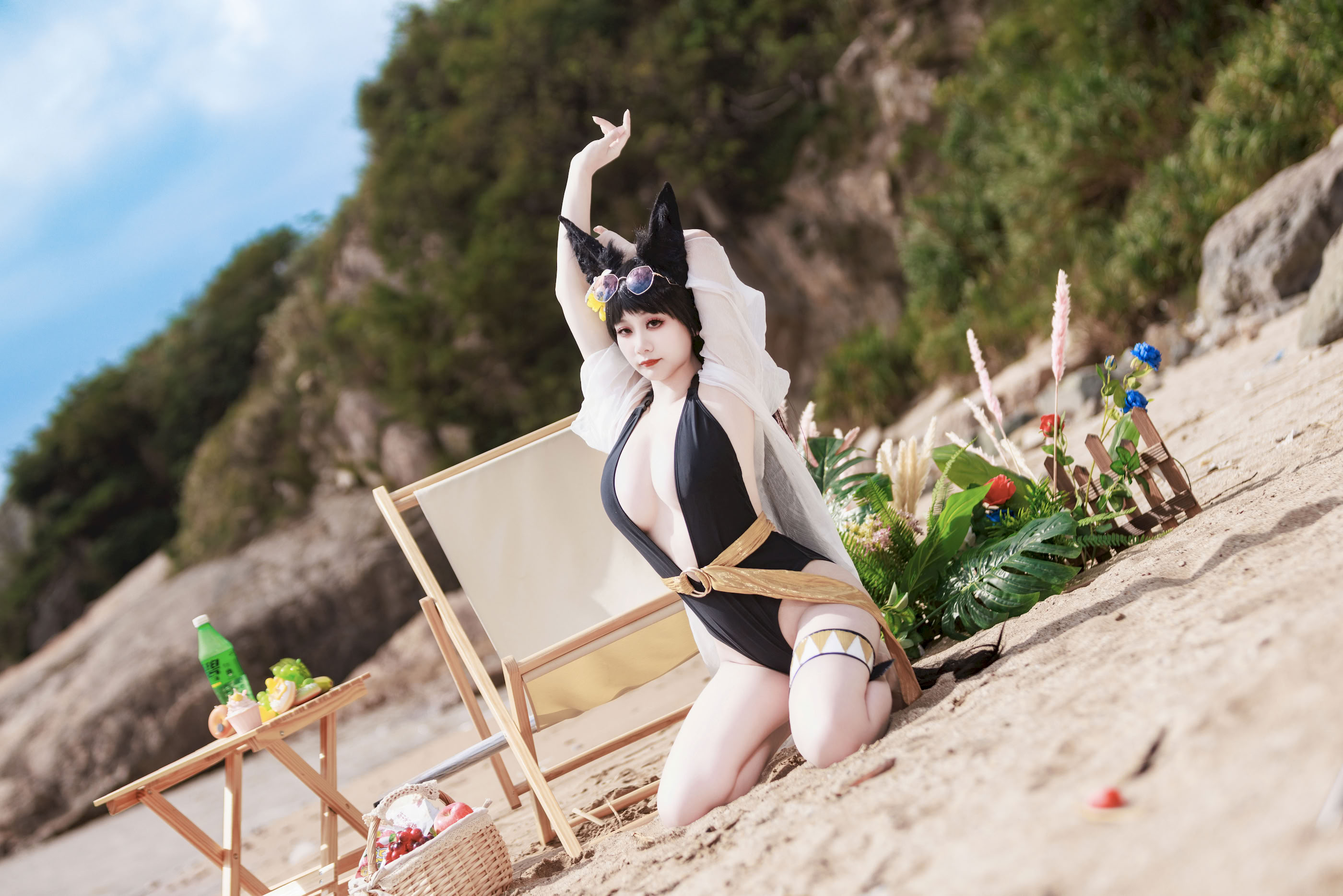 A Xuexue_yuki - Áo tắm Azur Lane Kii