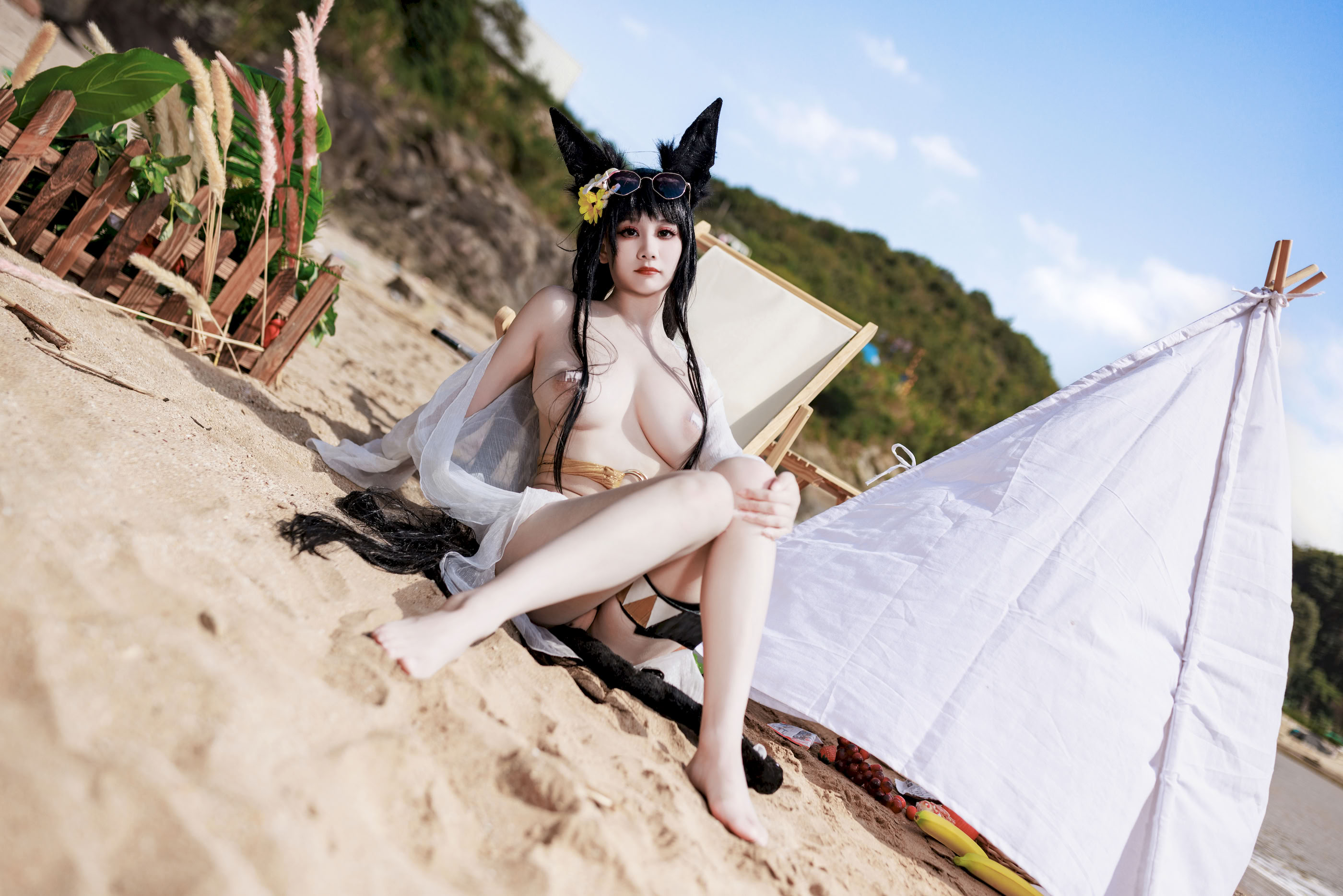 A Xuexue_yuki - Áo tắm Azur Lane Kii