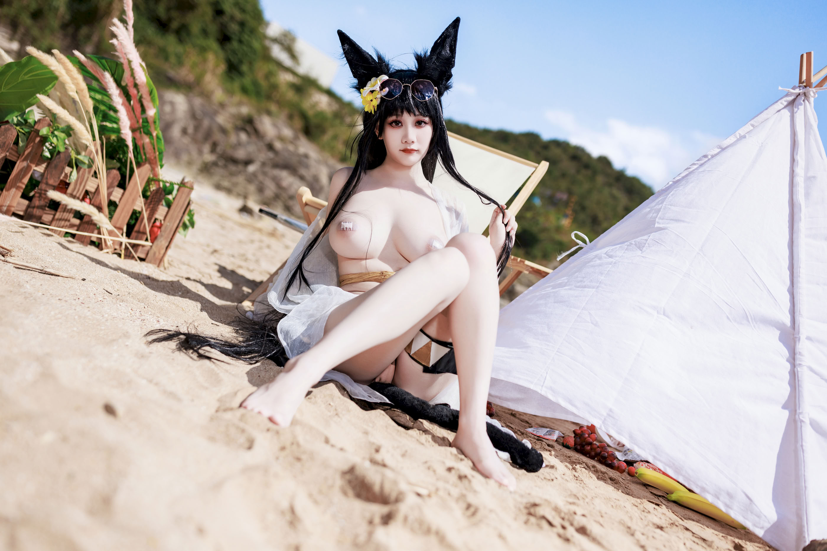 A Xuexue_yuki - Áo tắm Azur Lane Kii