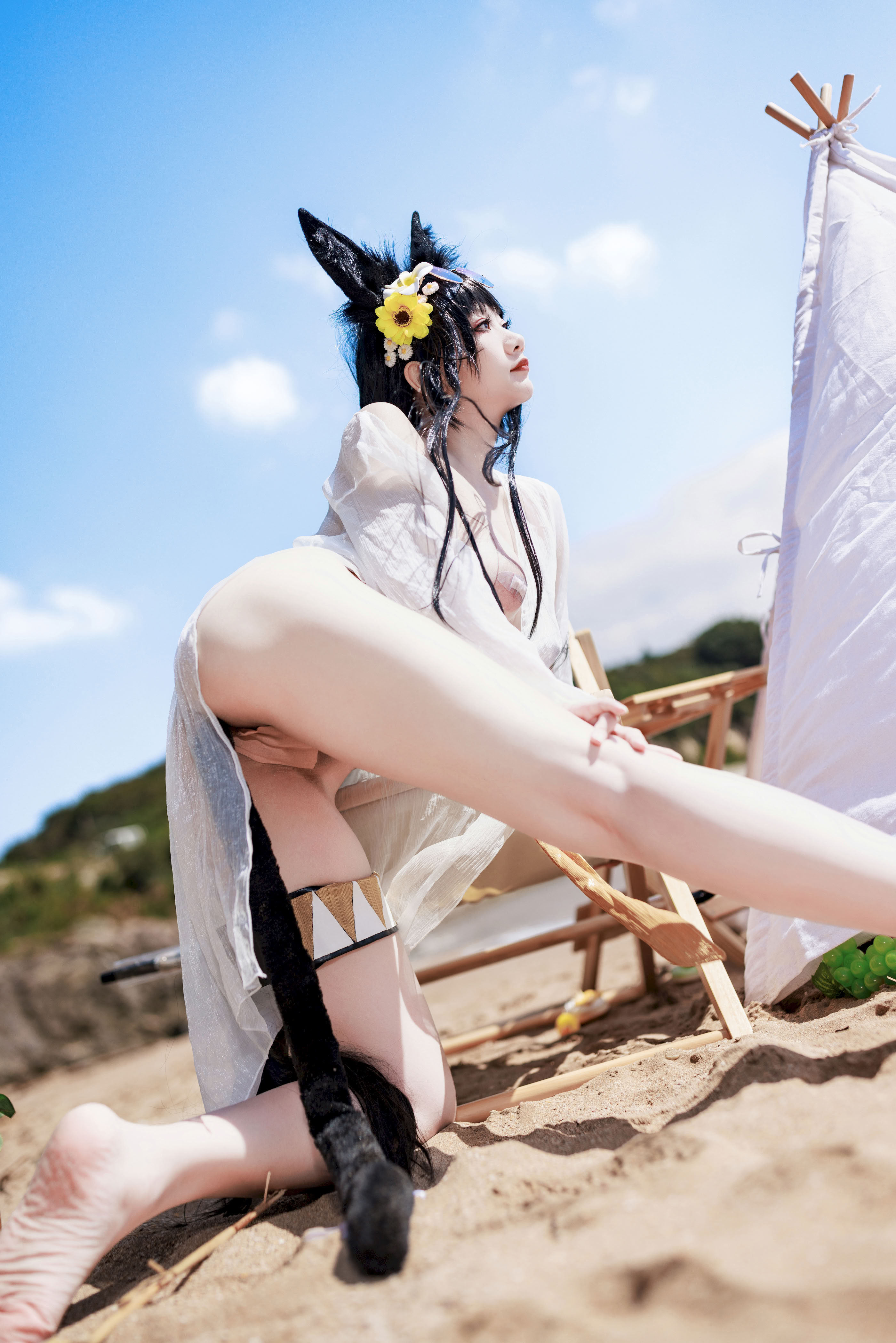 A Xuexue_yuki - Áo tắm Azur Lane Kii