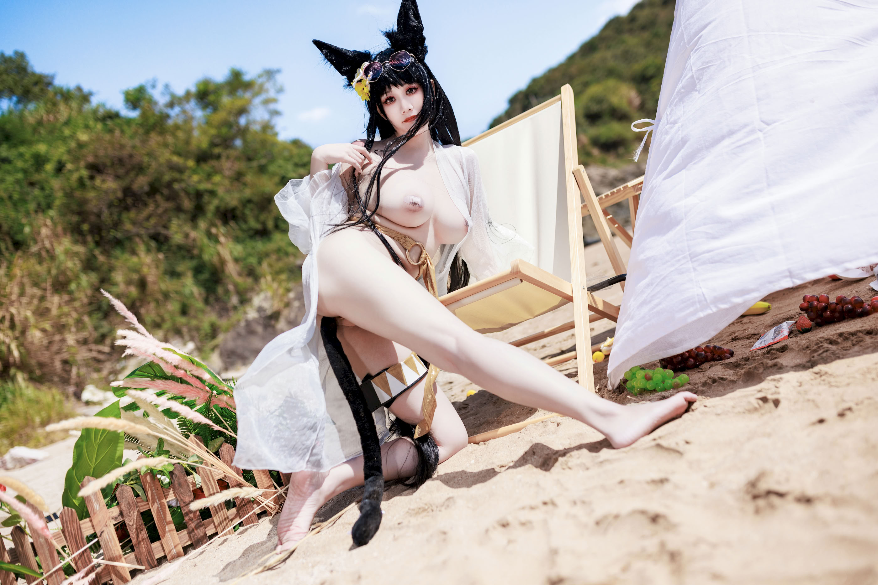 A Xuexue_yuki - Áo tắm Azur Lane Kii