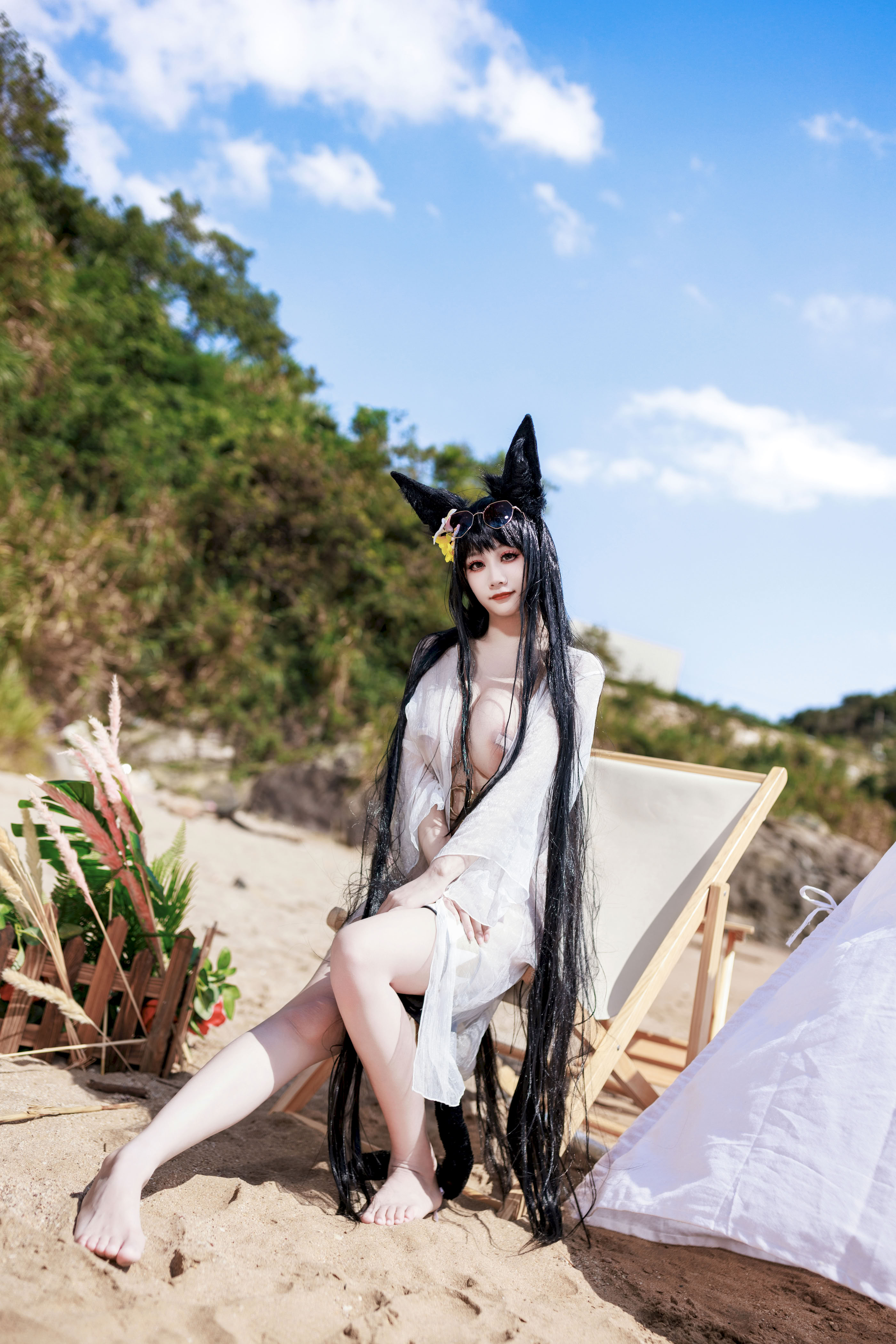 A Xuexue_yuki - Áo tắm Azur Lane Kii