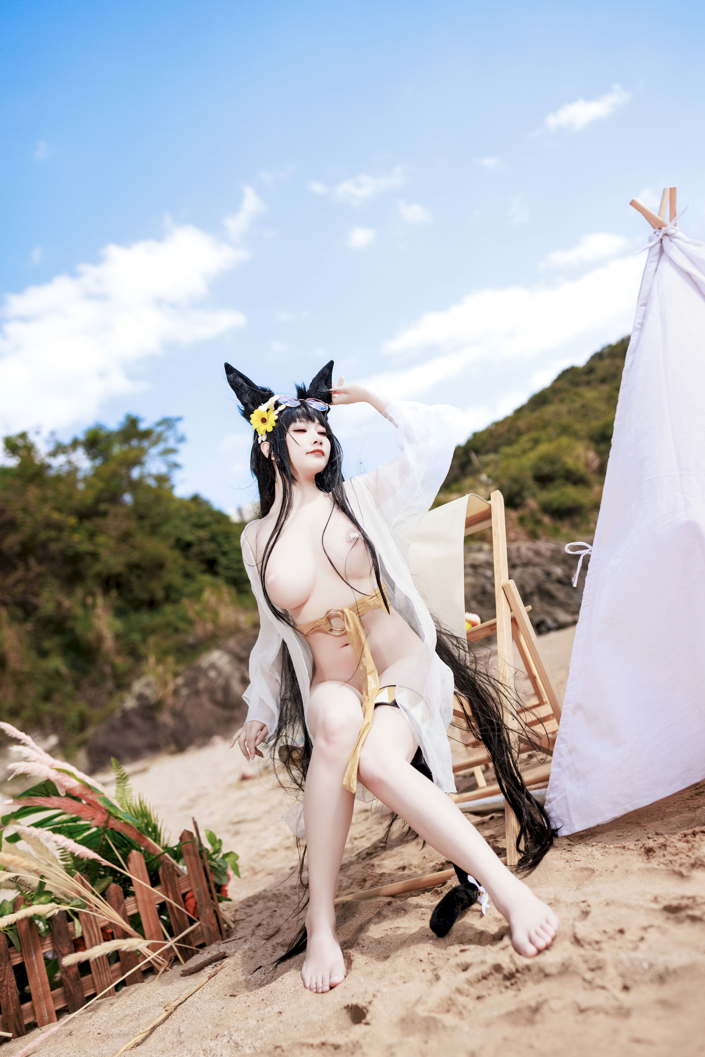 A Xuexue_yuki - Áo tắm Azur Lane Kii