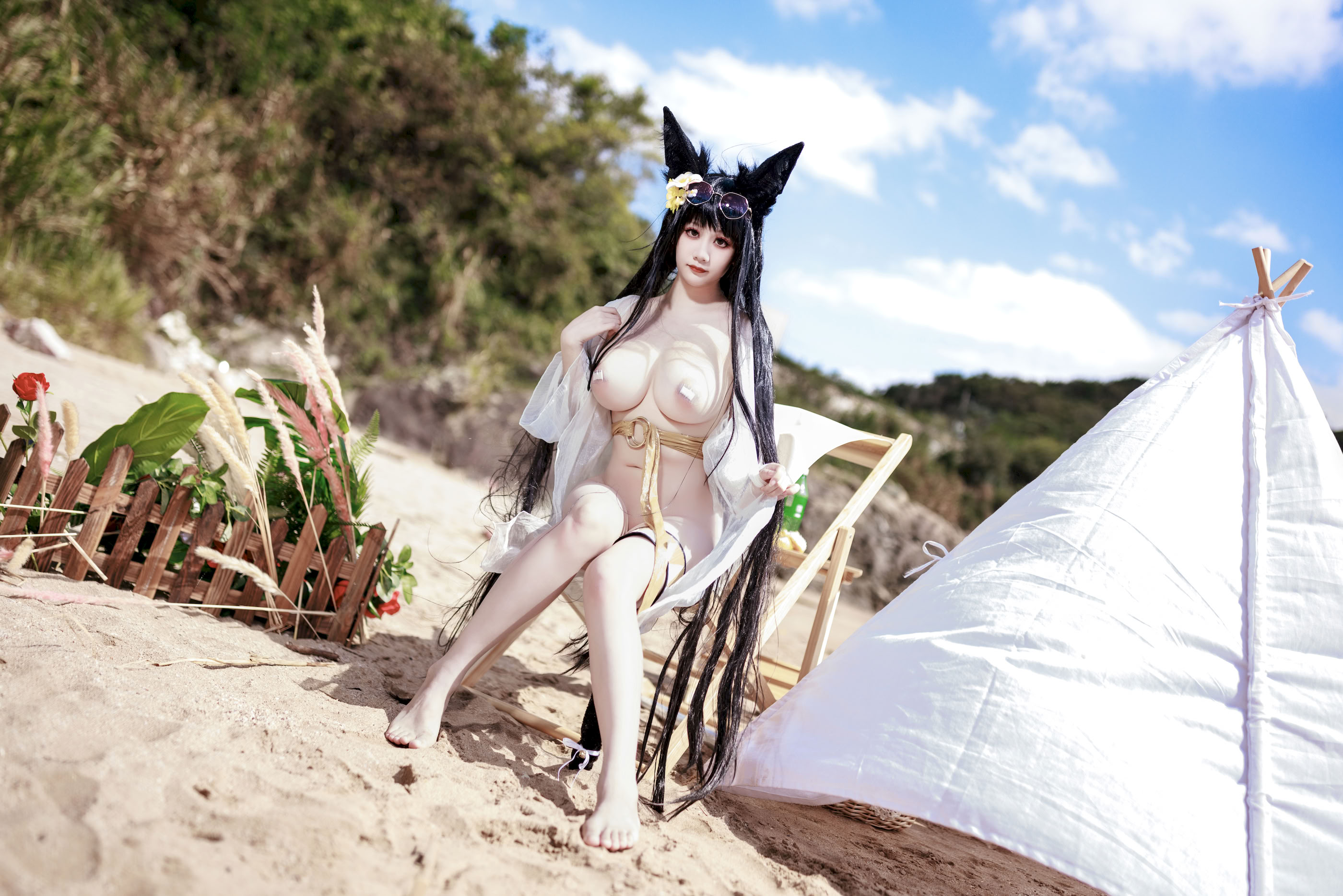 A Xuexue_yuki - Áo tắm Azur Lane Kii