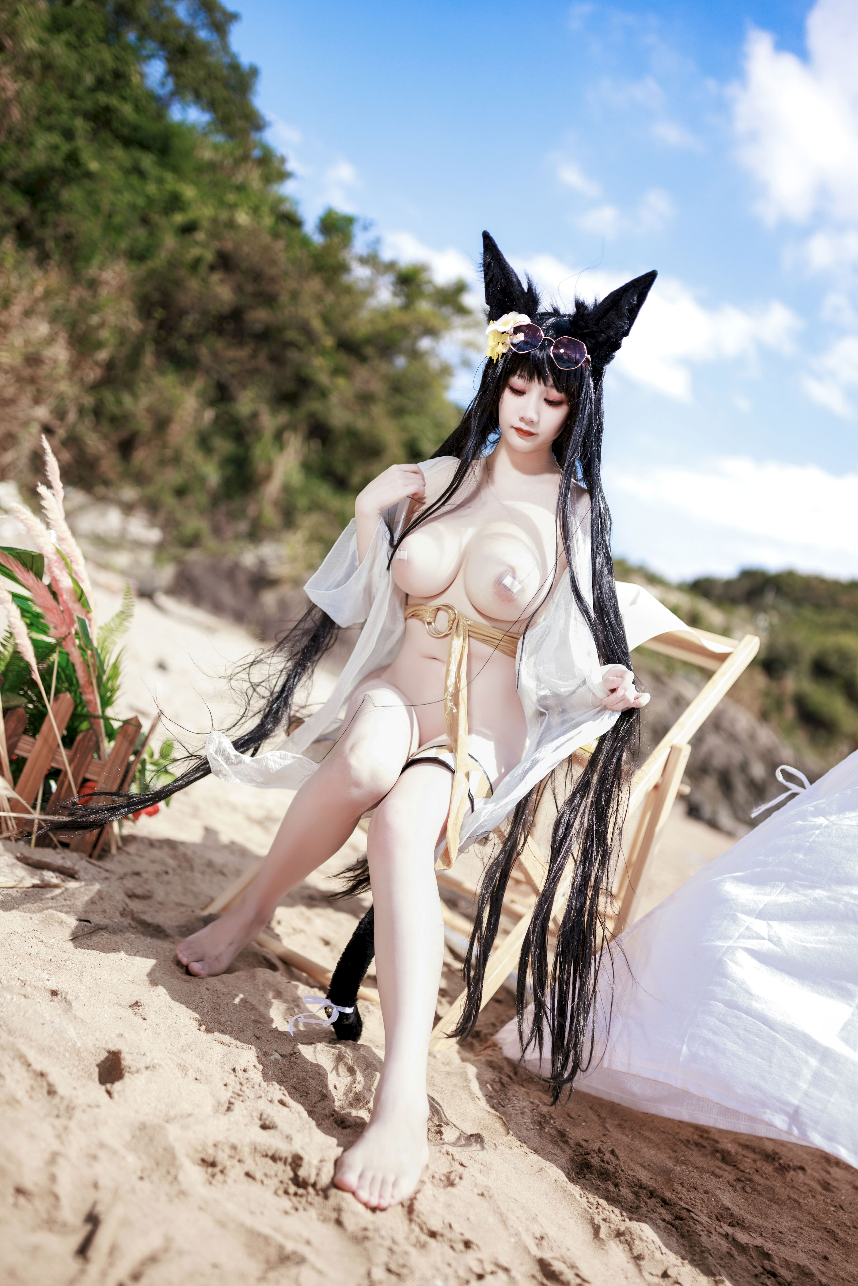 A Xuexue_yuki - Áo tắm Azur Lane Kii