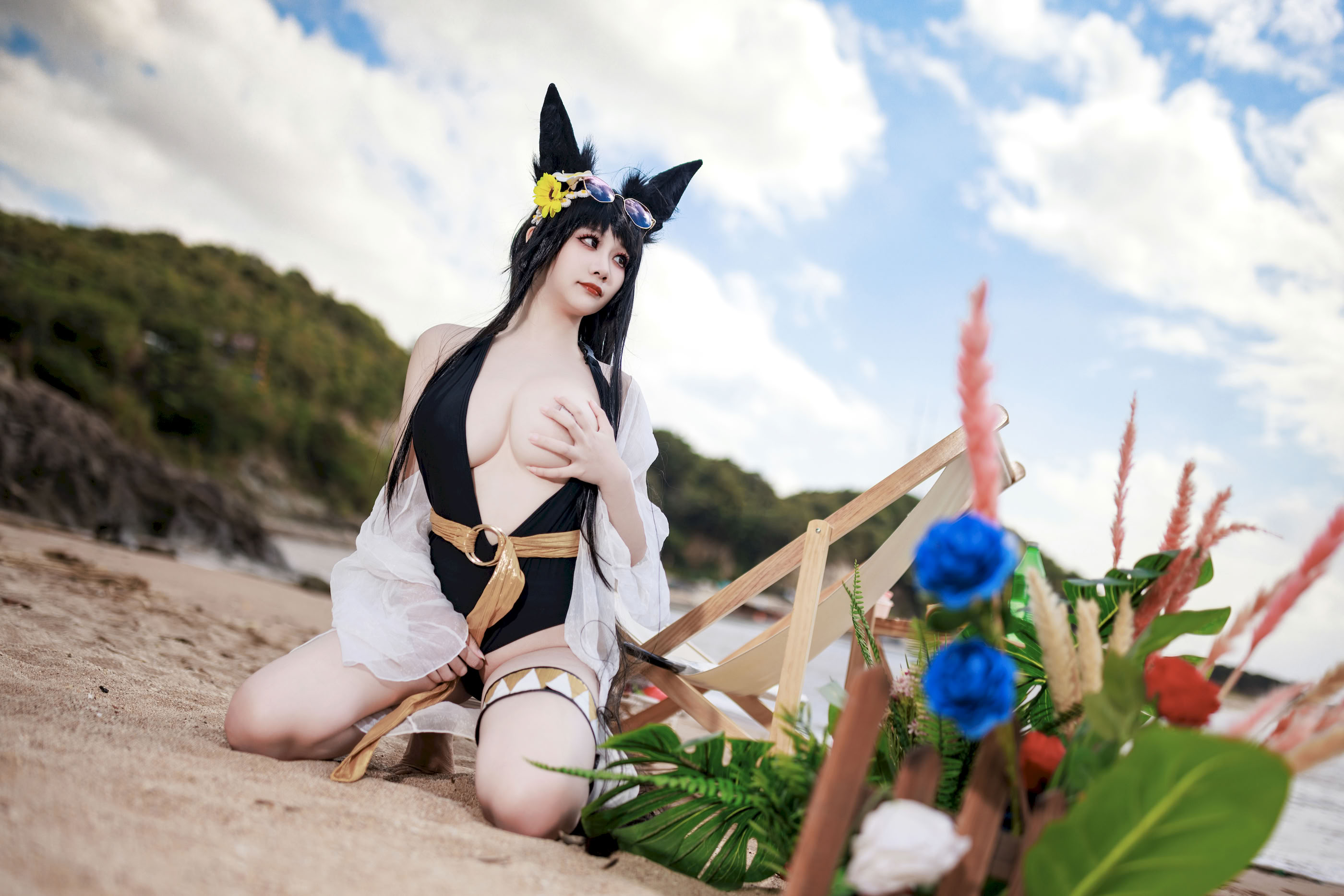 A Xuexue_yuki - Áo tắm Azur Lane Kii