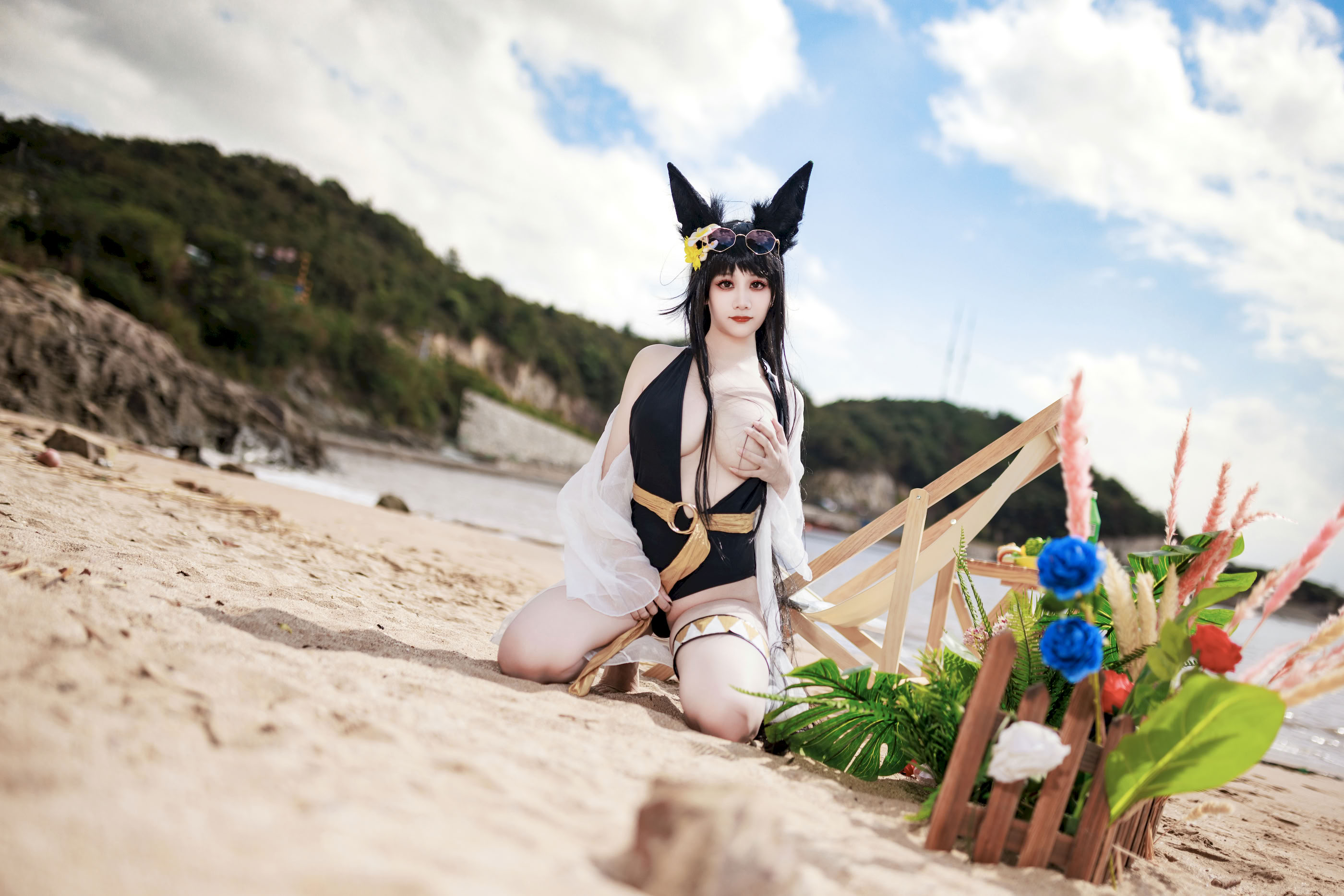 A Xuexue_yuki - Áo tắm Azur Lane Kii