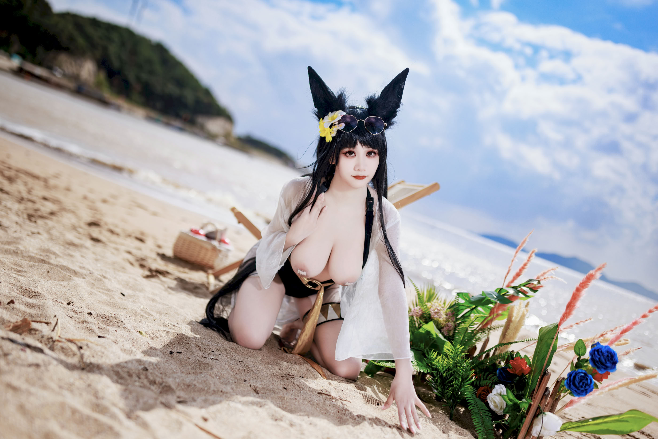 A Xuexue_yuki - Áo tắm Azur Lane Kii