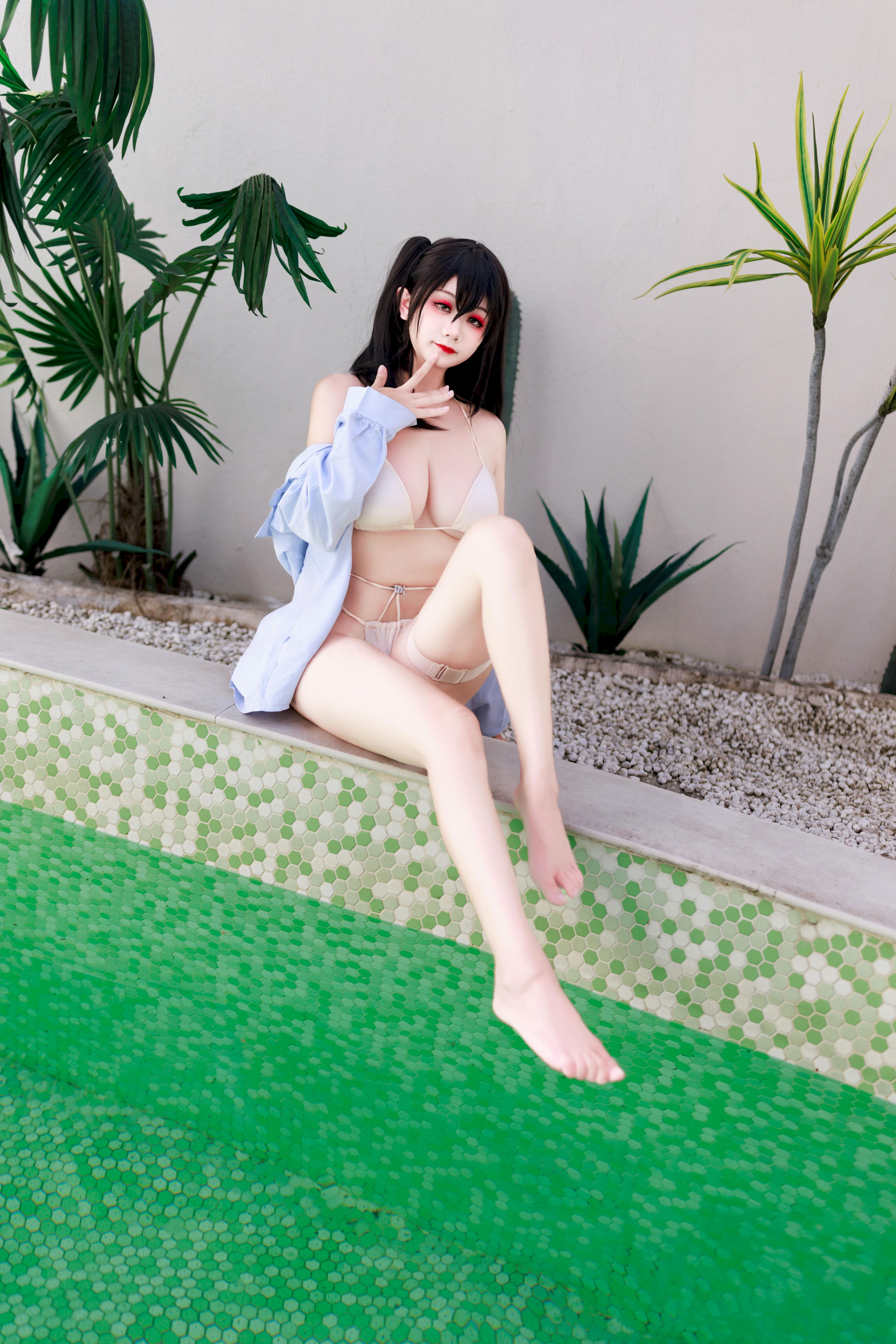 Xuexue_yuki - Áo tắm Azur Lane Dafeng