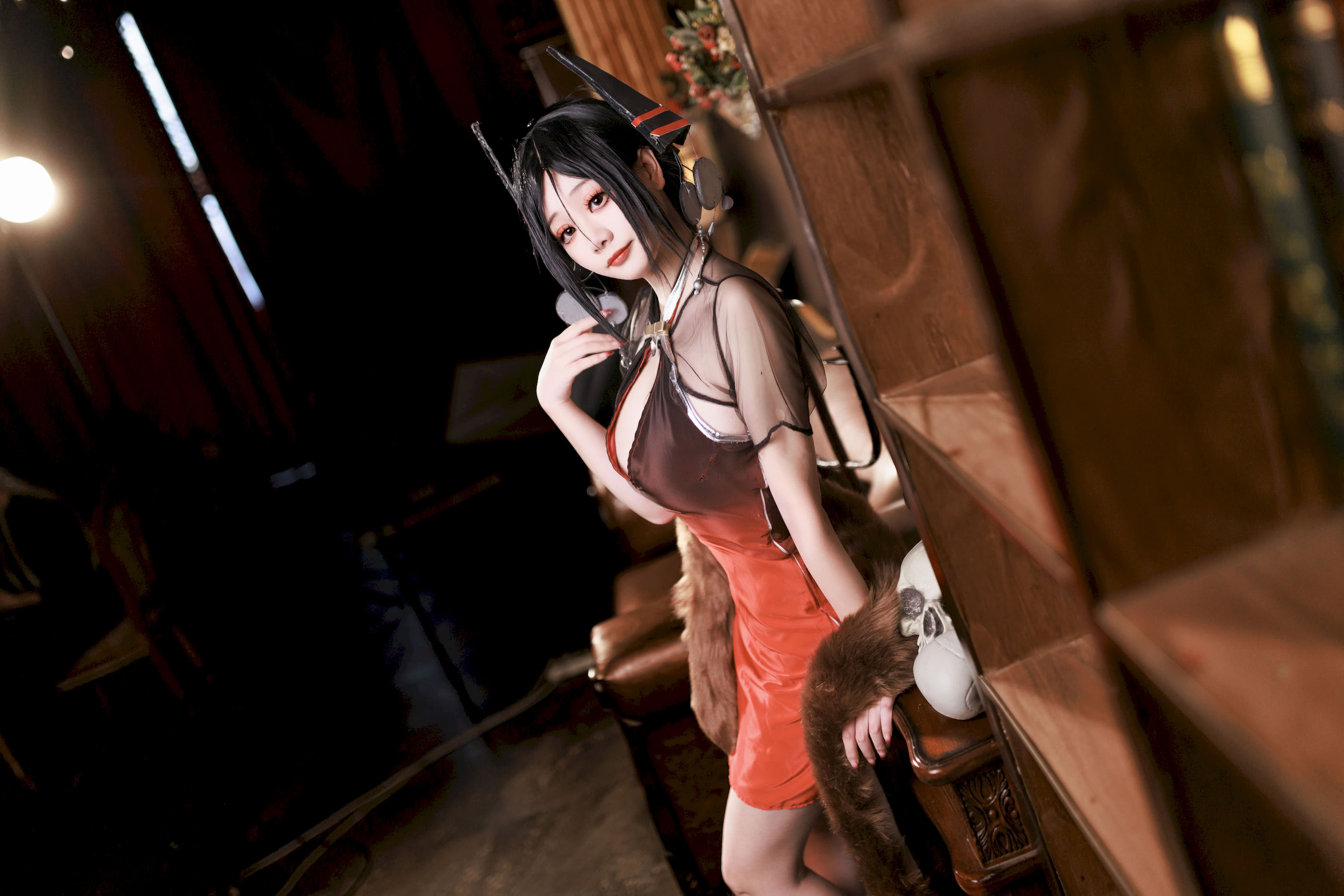 A Xuexue_yuki - Arknights Ines Cheongsam