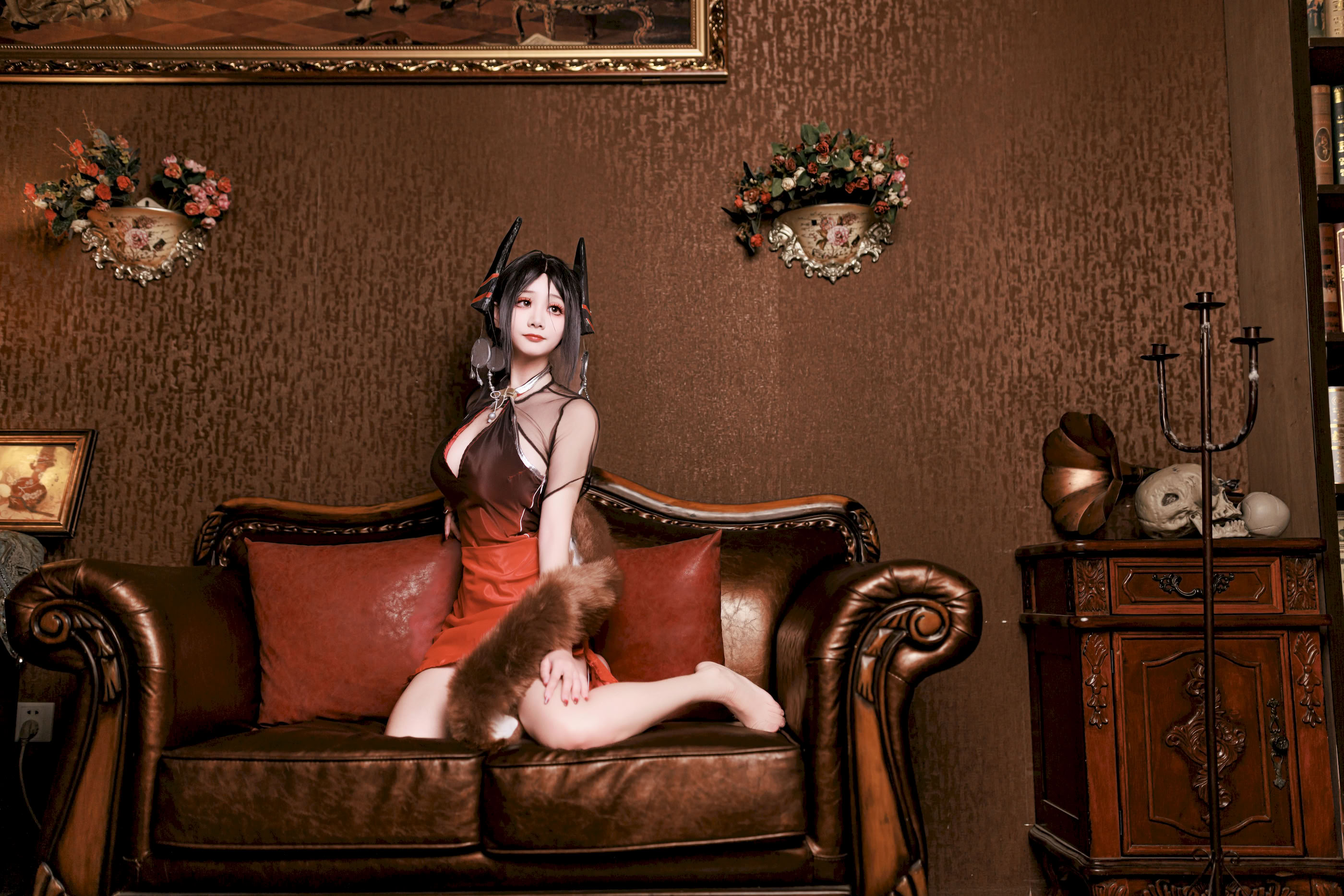 A Xuexue_yuki - Arknights Ines Cheongsam