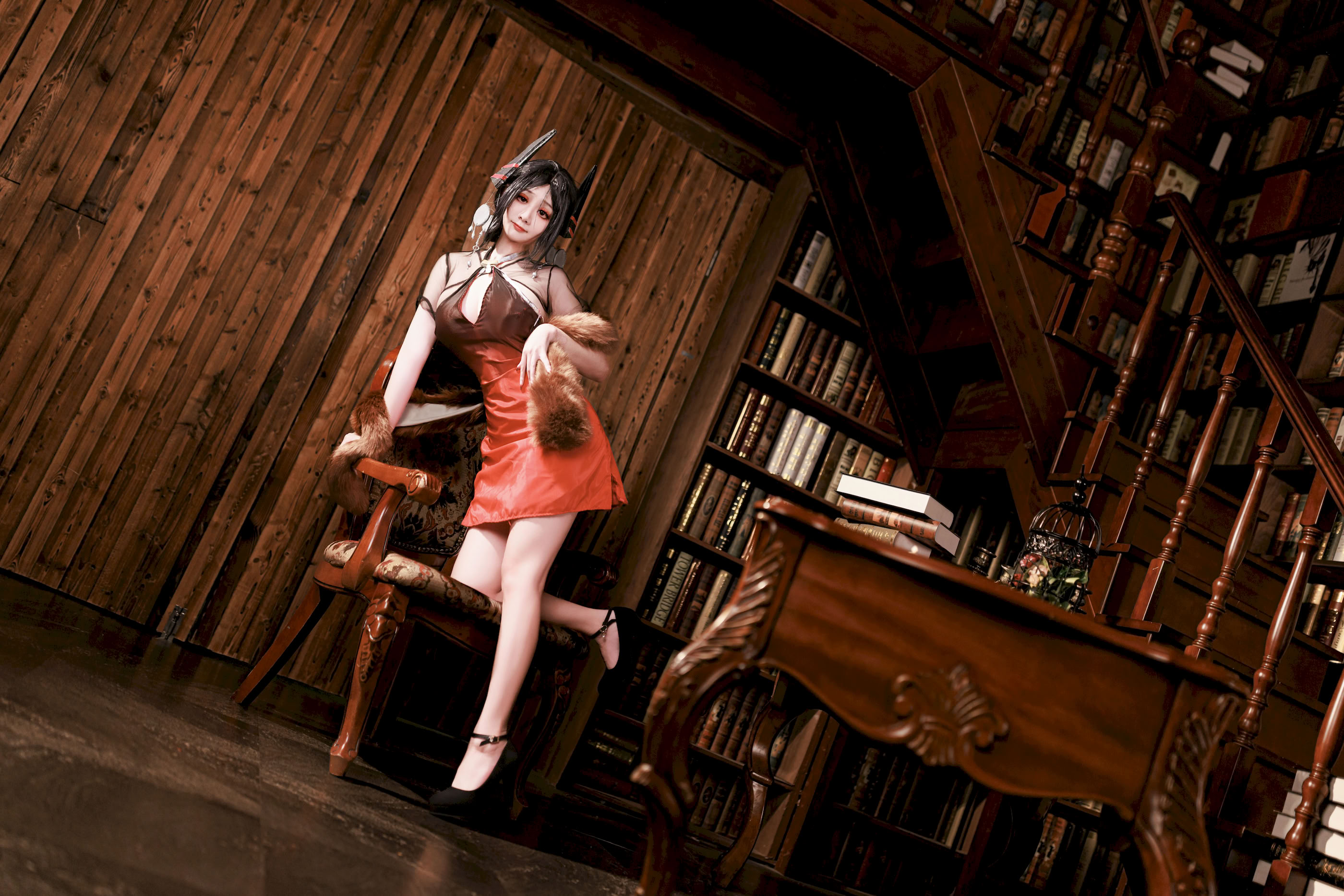 A Xuexue_yuki - Arknights Ines Cheongsam