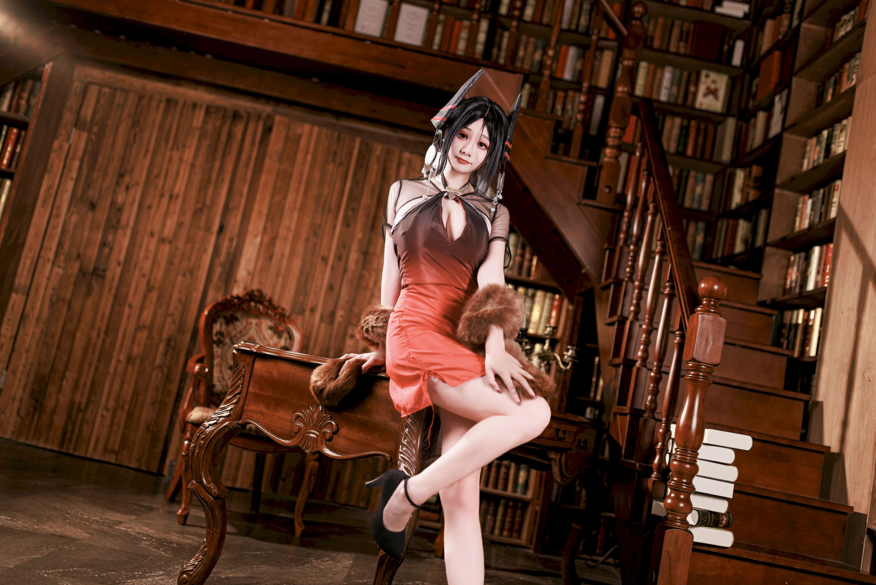 A Xuexue_yuki - Arknights Ines Cheongsam