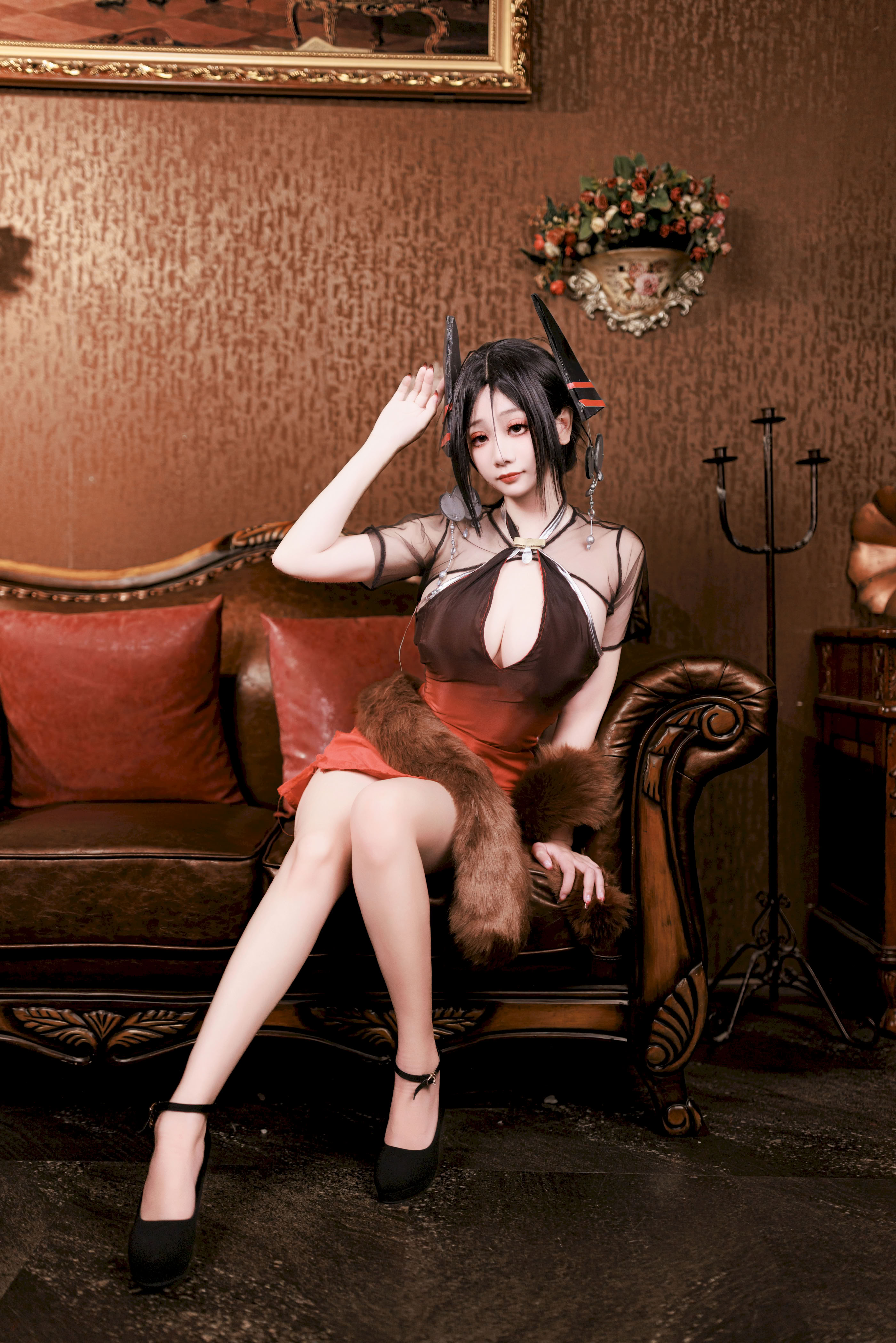 A Xuexue_yuki - Arknights Ines Cheongsam