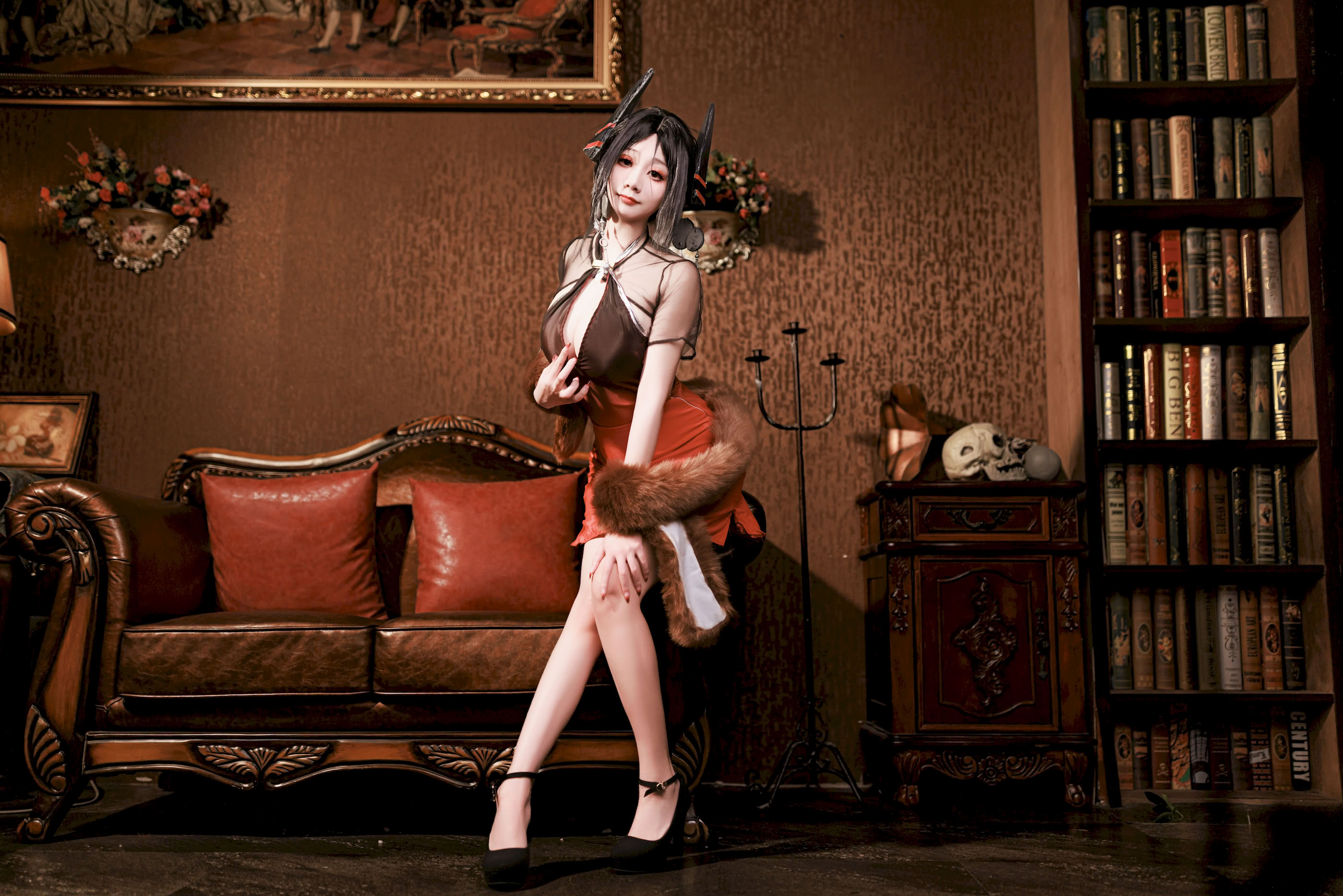 A Xuexue_yuki - Arknights Ines Cheongsam