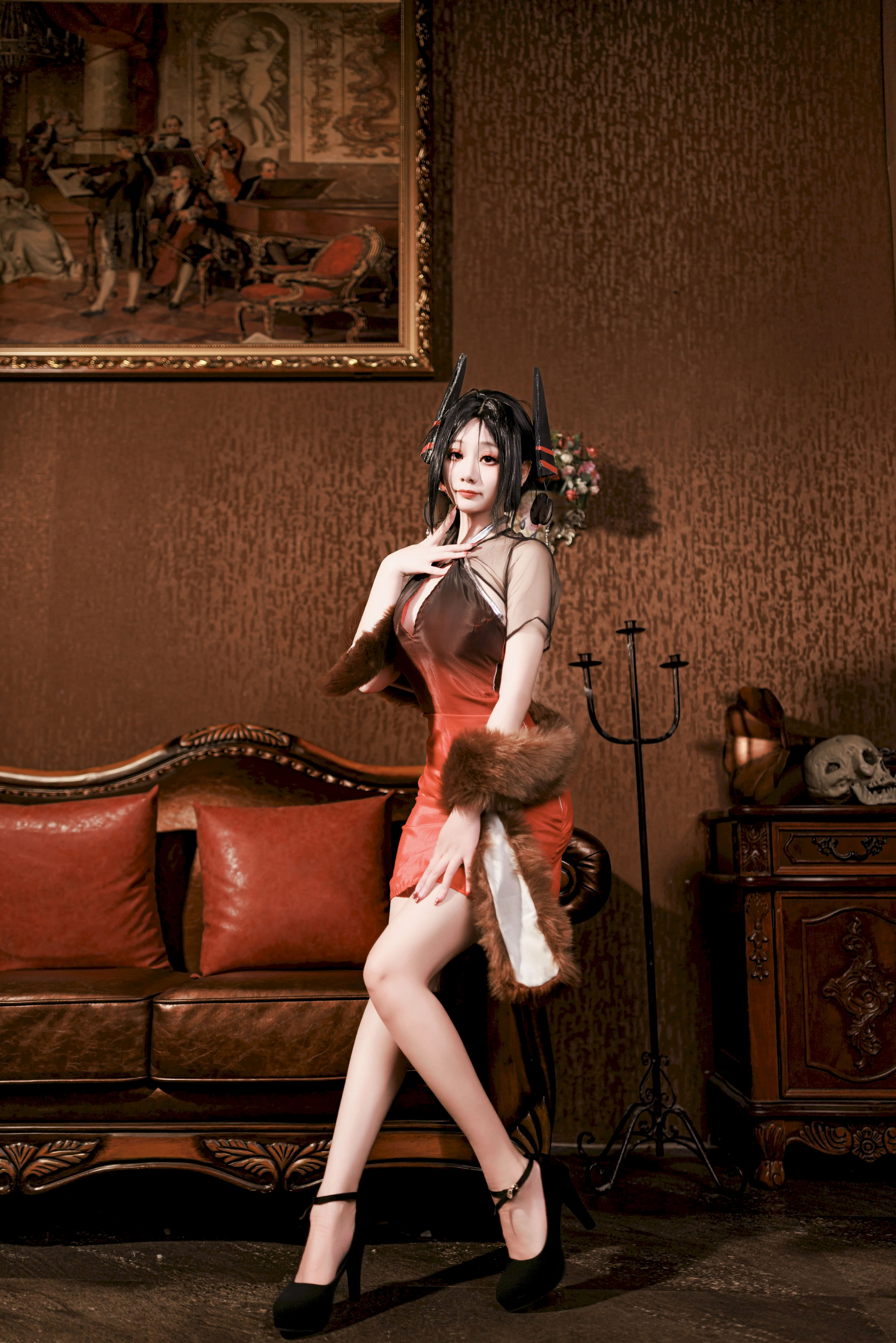 A Xuexue_yuki - Arknights Ines Cheongsam