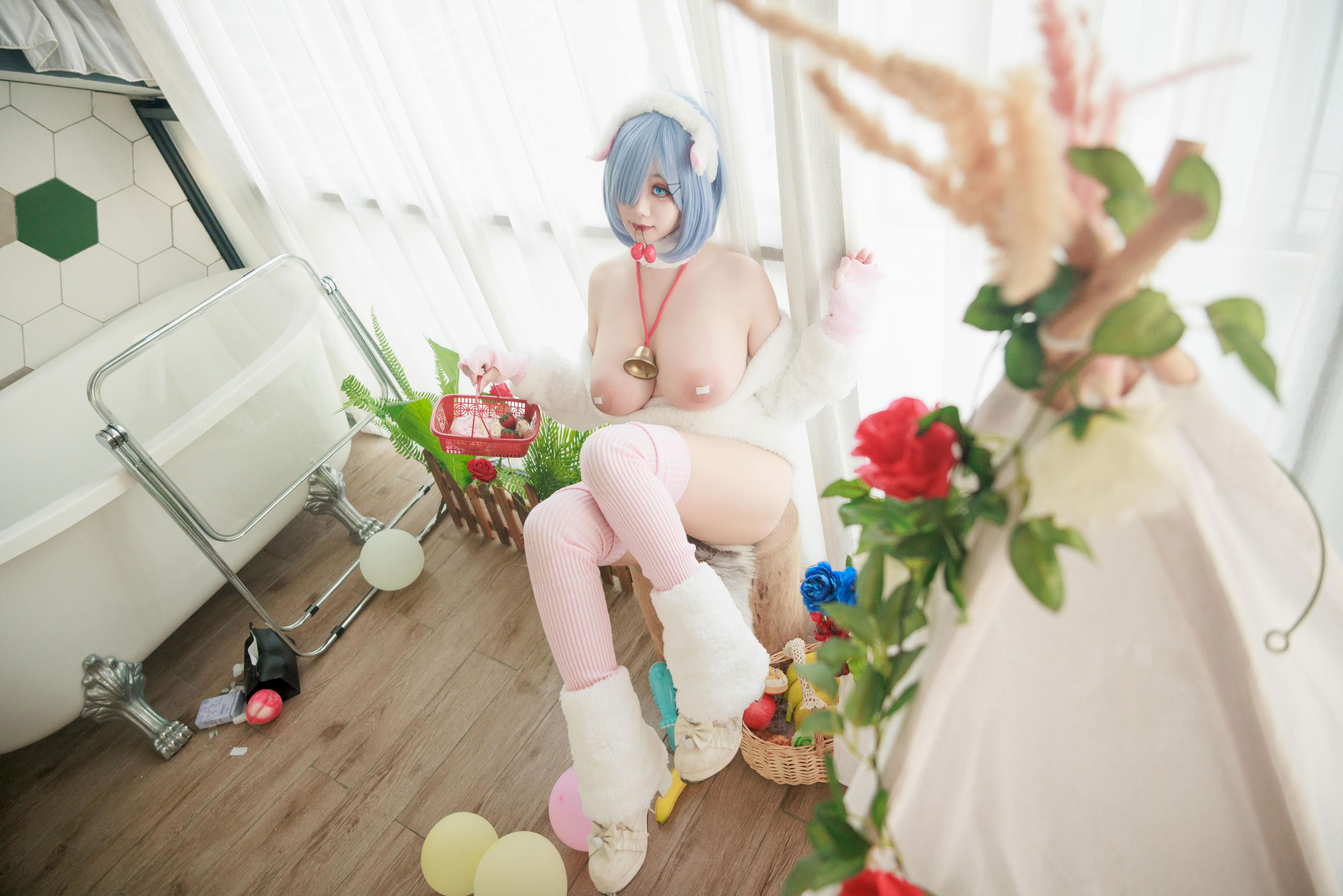 Axue Snow_yuki - Cuộc sống ở thế giới khác với Zero Rem Lamb