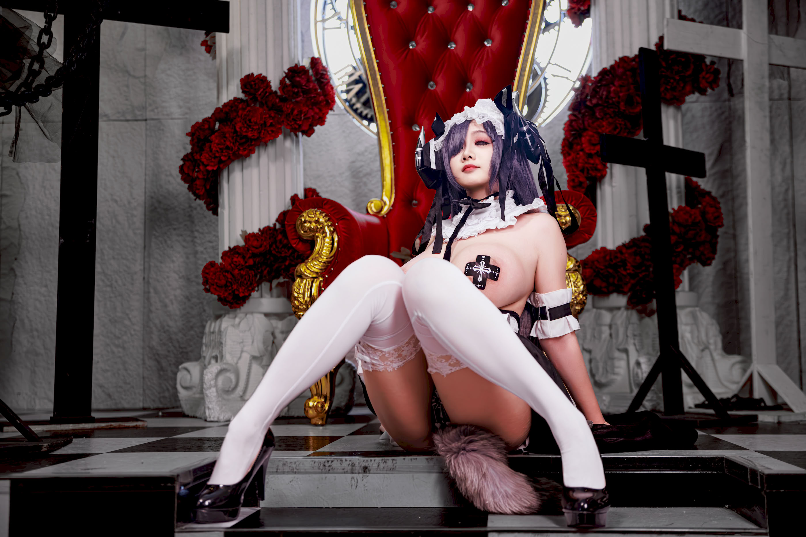 A Xuexue_yuki - Azur Lane August Maid