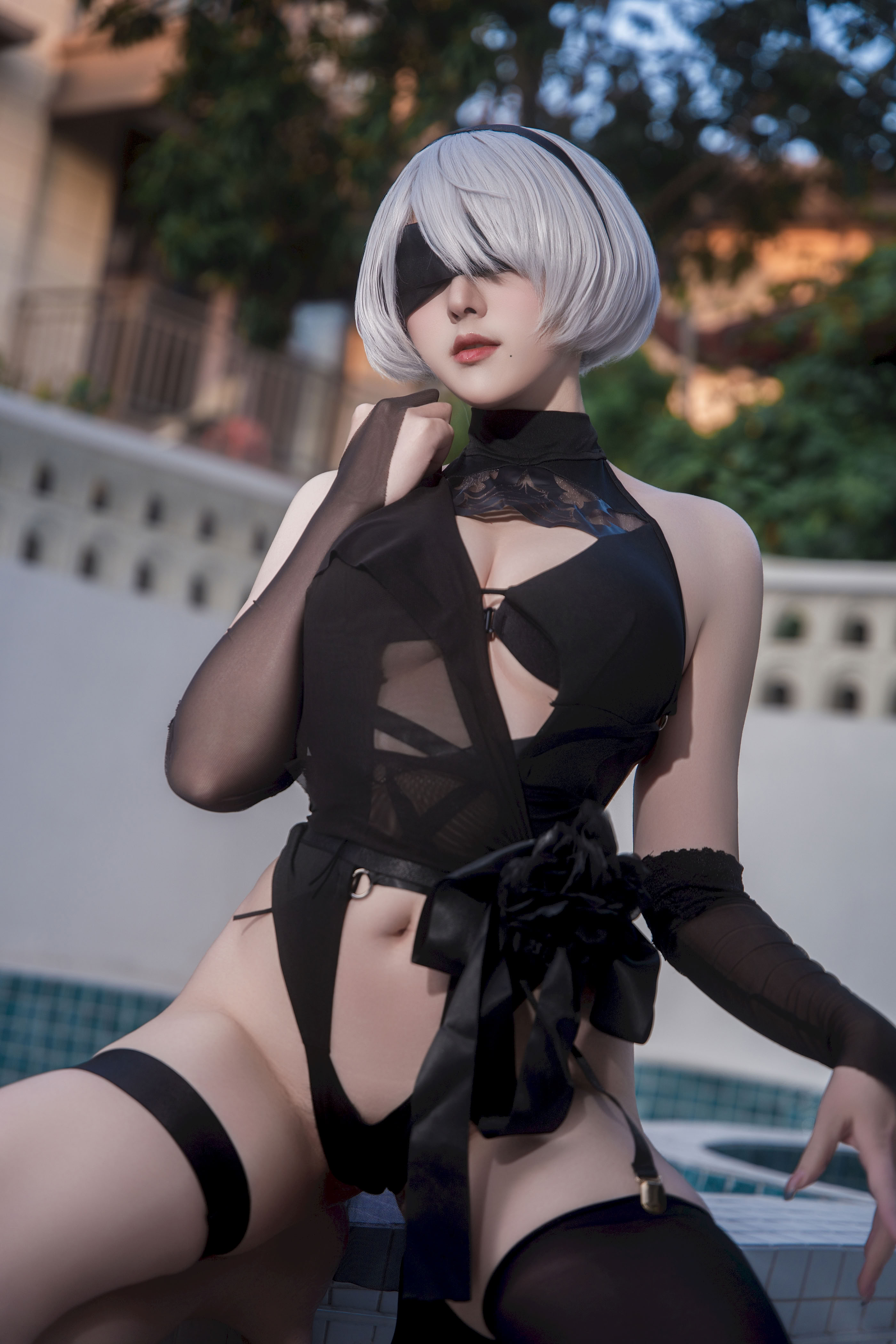 Natsko Tsuko - Áo tắm NIKKE×NieR 2B