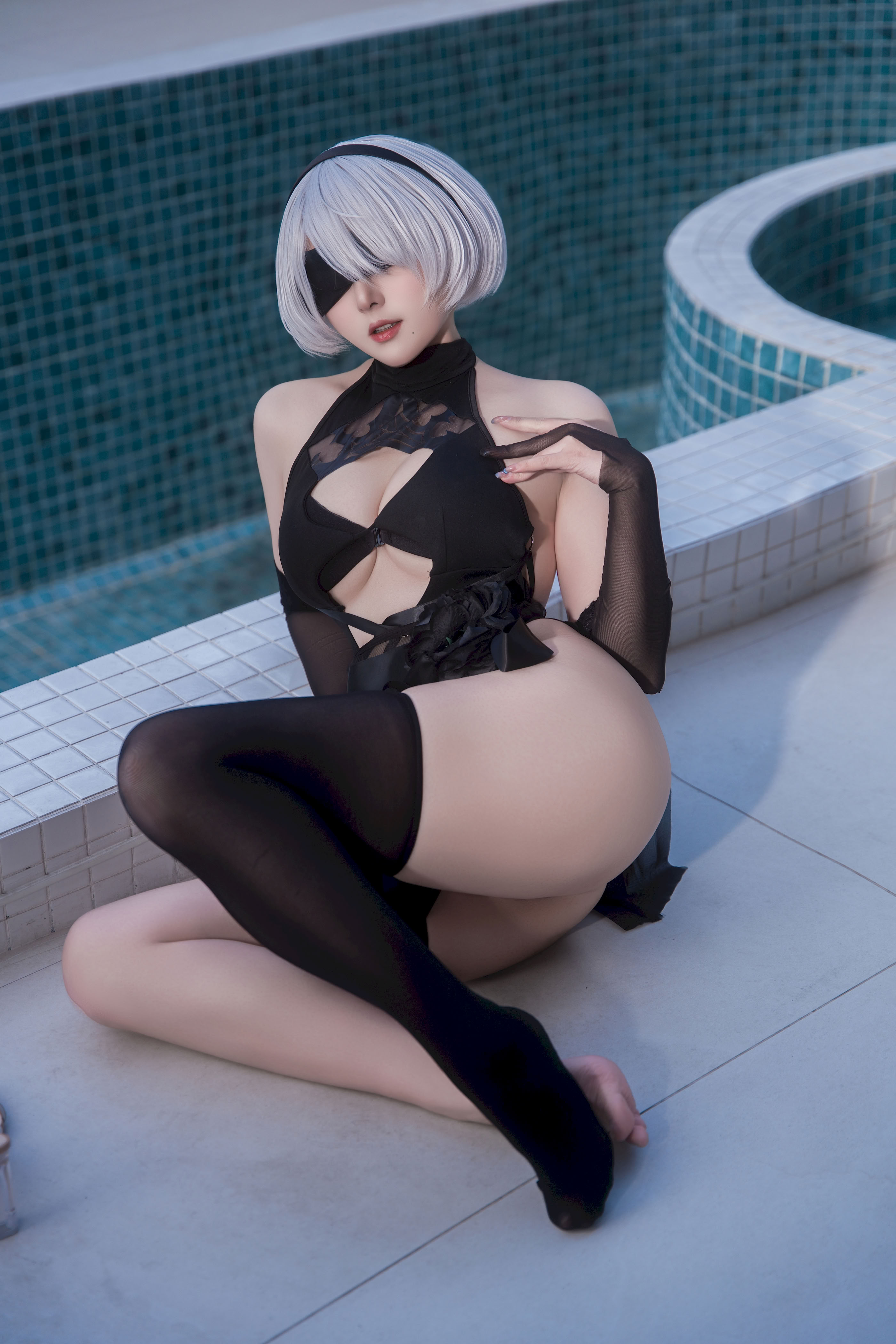 Natsko Tsuko - Áo tắm NIKKE×NieR 2B