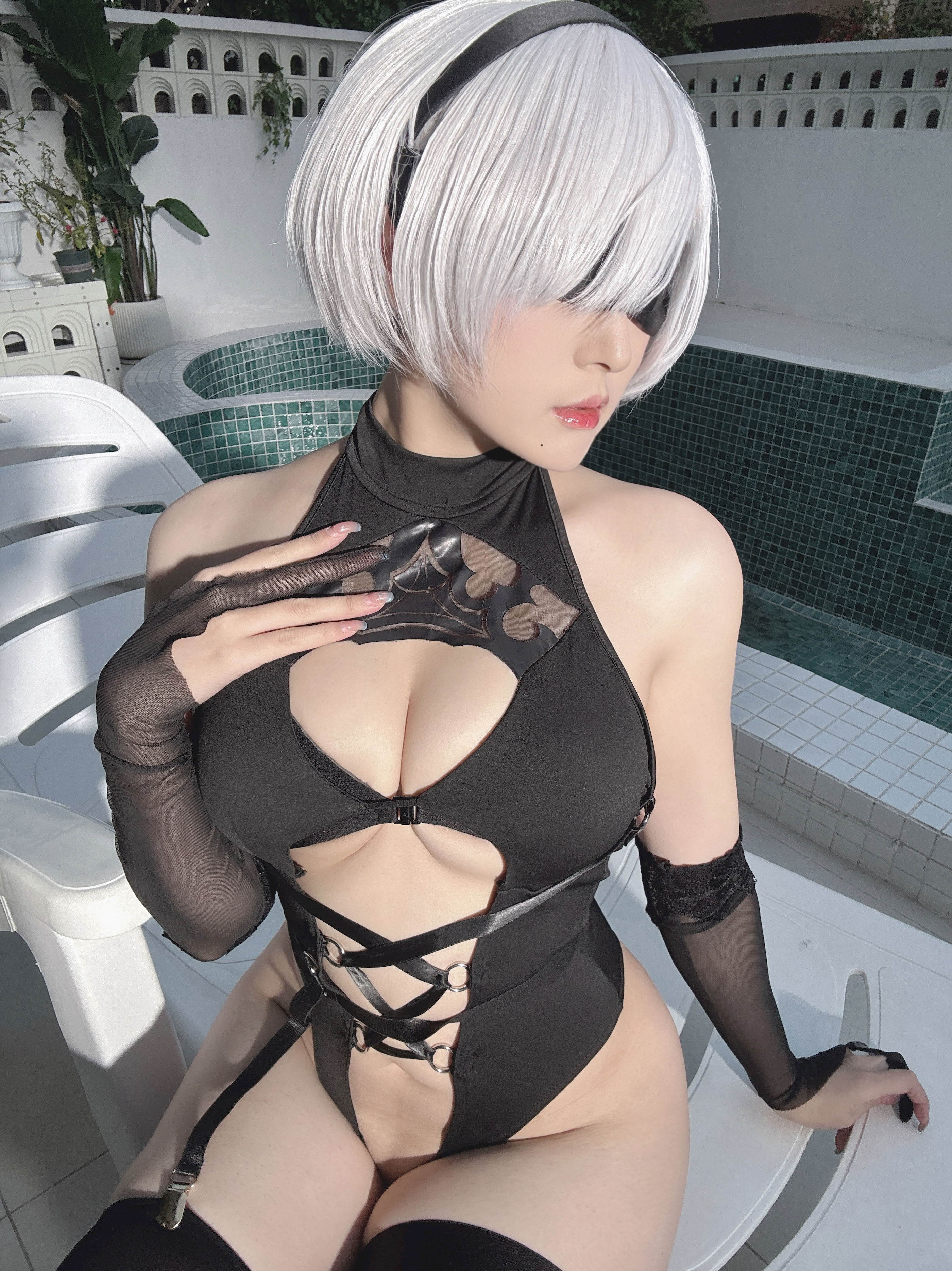 Natsko Tsuko - Áo tắm NIKKE×NieR 2B