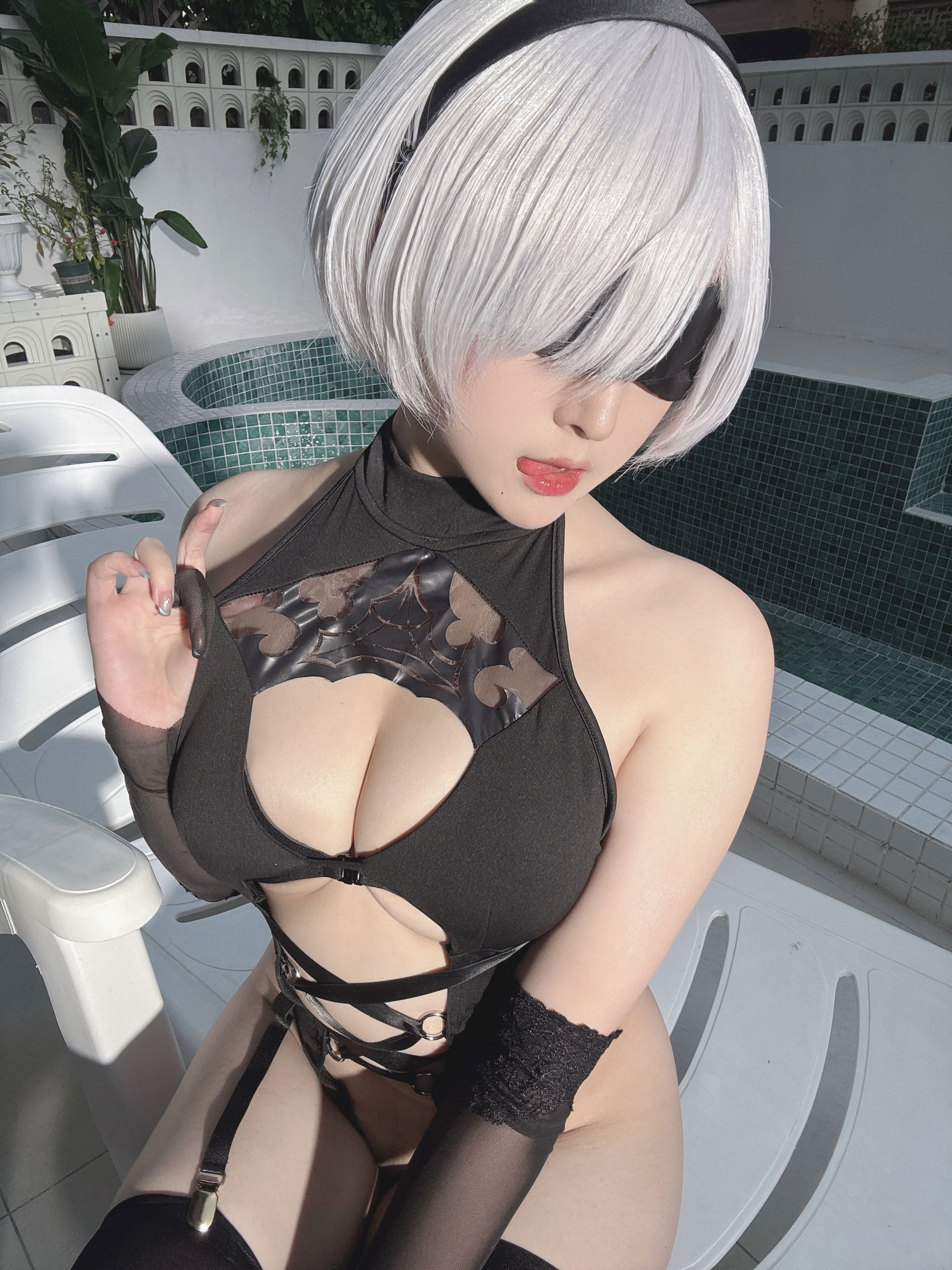 Natsko Tsuko - Áo tắm NIKKE×NieR 2B
